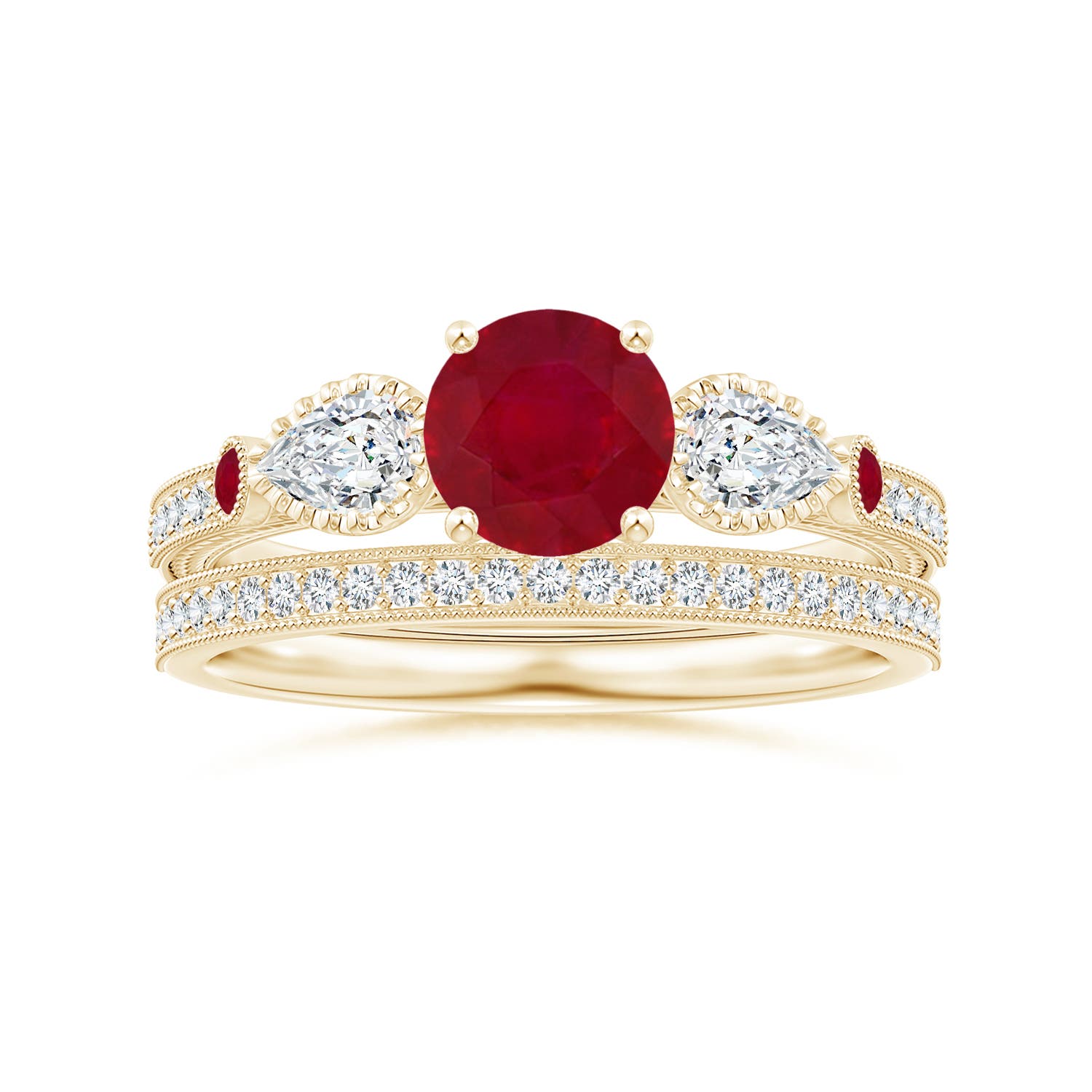 AA - Ruby / 1.54 CT / 14 KT Yellow Gold