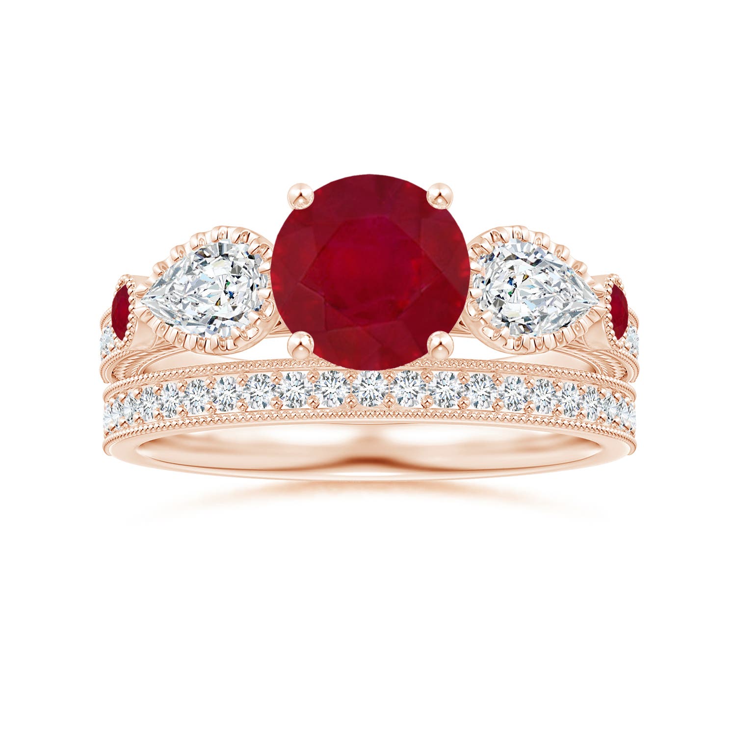 AA - Ruby / 2.21 CT / 14 KT Rose Gold