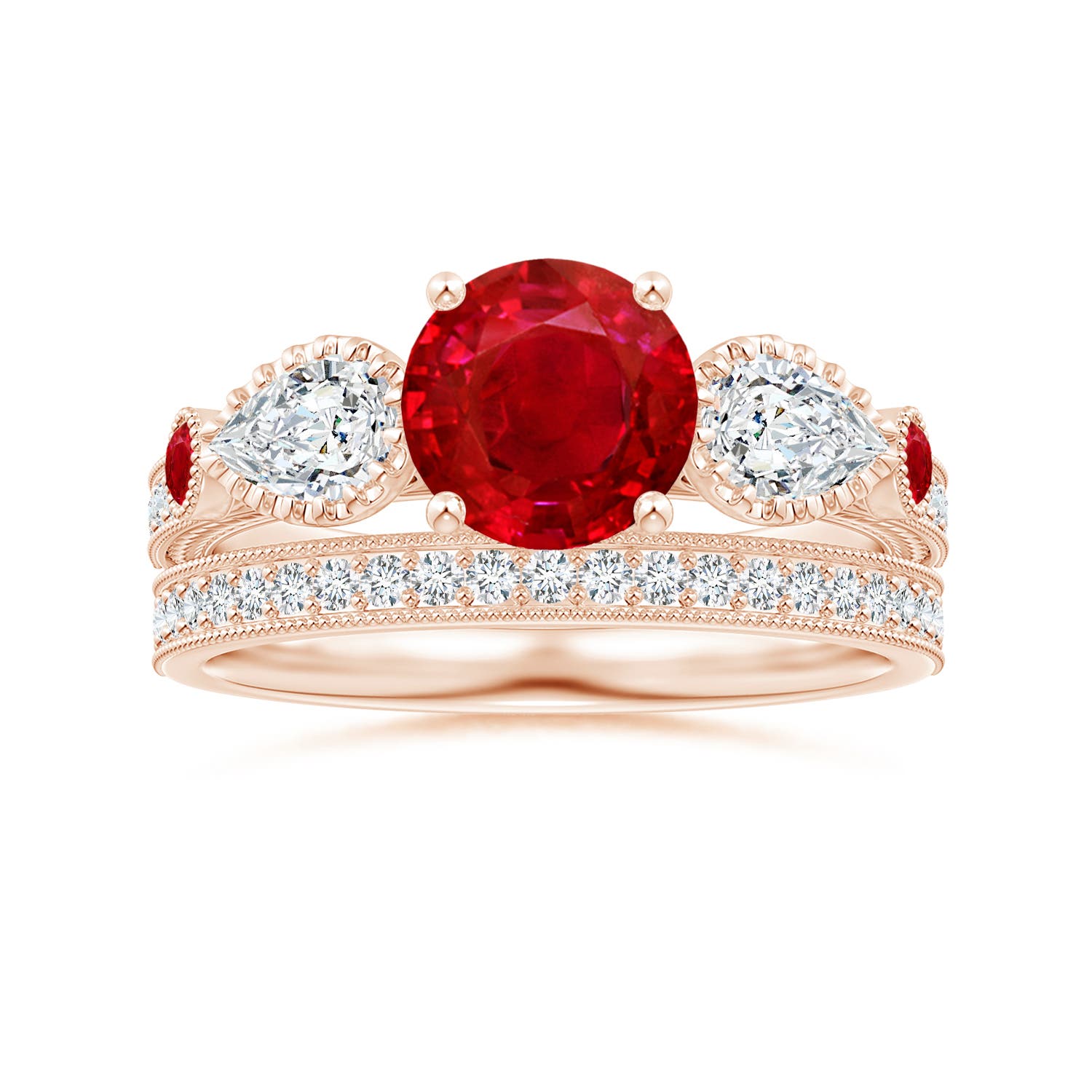 AAA - Ruby / 2.21 CT / 14 KT Rose Gold