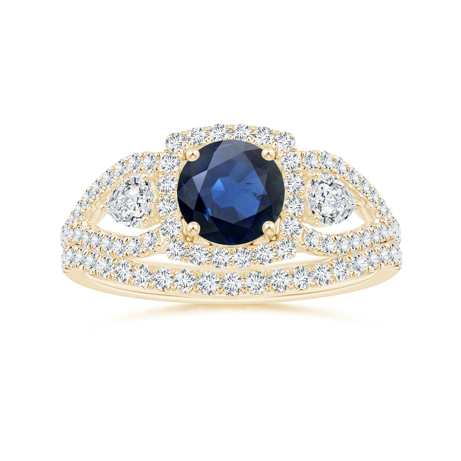 AA - Blue Sapphire / 1.61 CT / 14 KT Yellow Gold