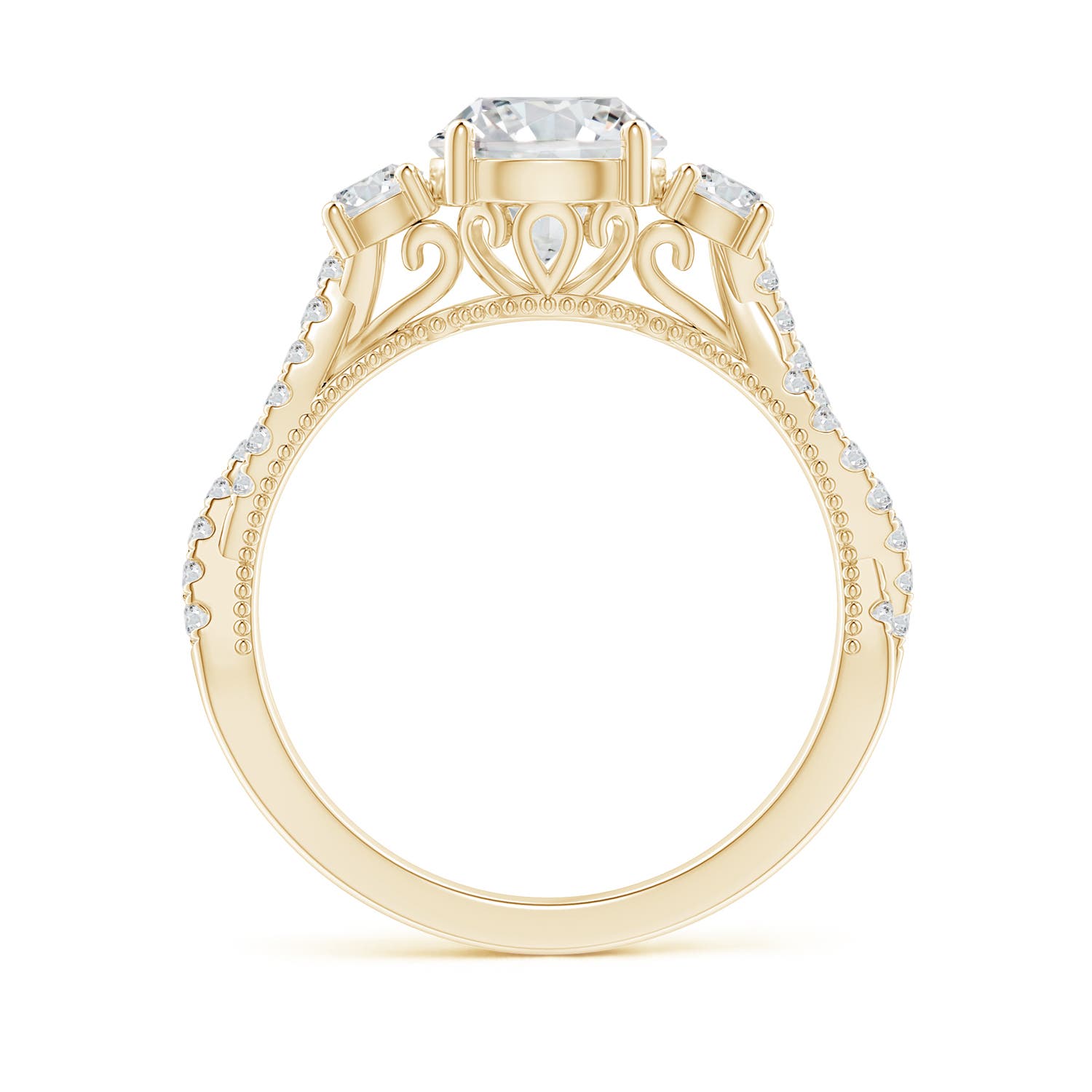 H, SI2 / 1.74 CT / 14 KT Yellow Gold