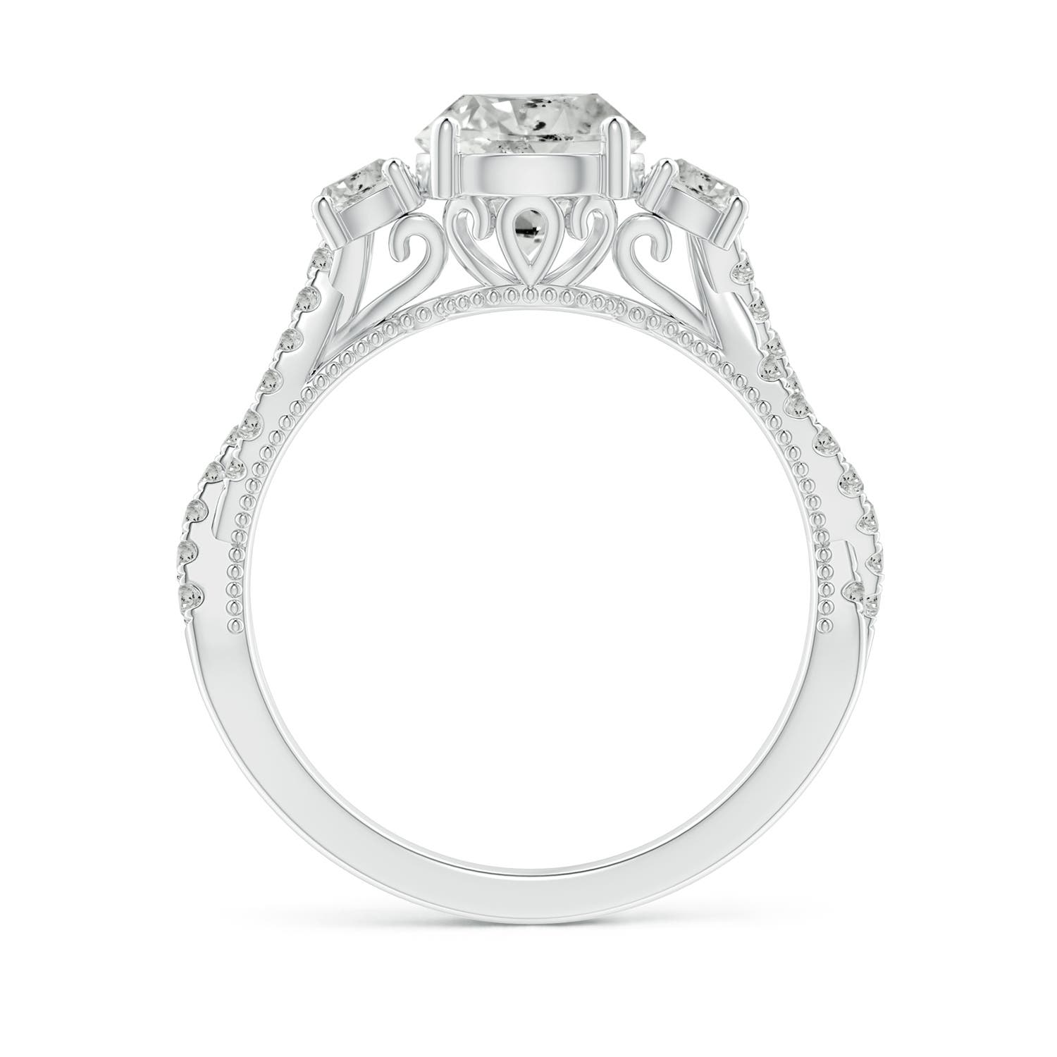 K, I3 / 1.74 CT / 14 KT White Gold