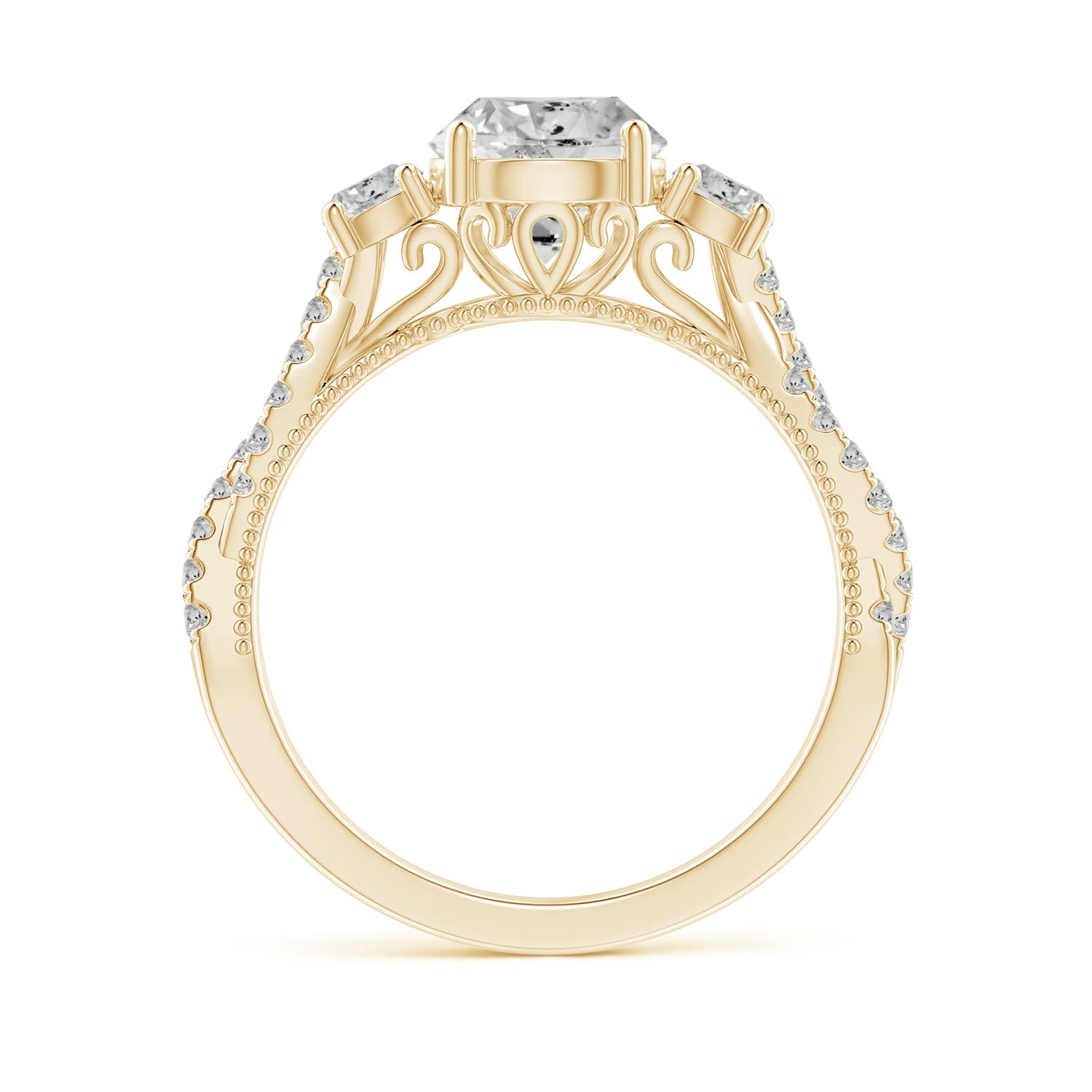 K, I3 / 1.74 CT / 14 KT Yellow Gold