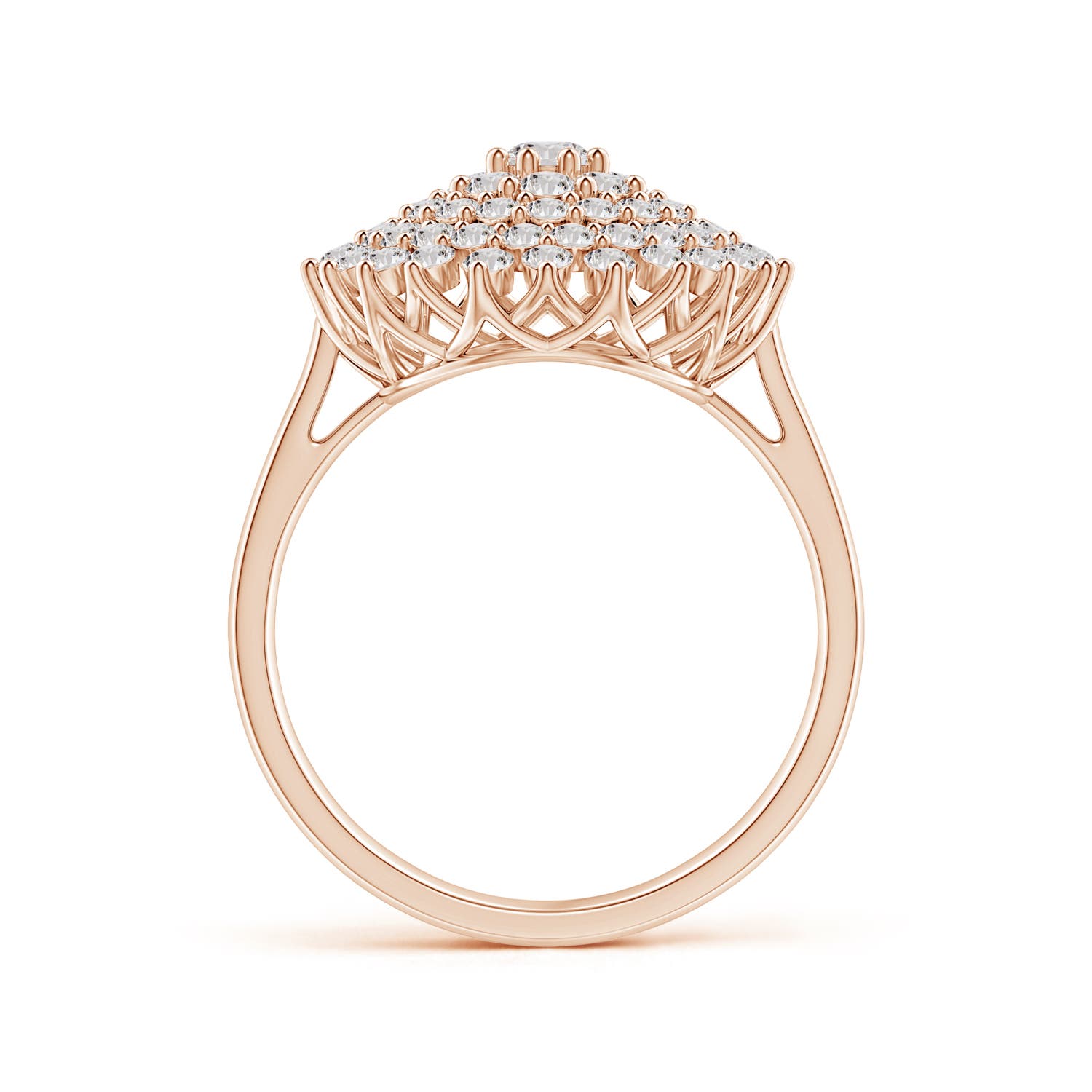 I-J, I1-I2 / 1.35 CT / 14 KT Rose Gold