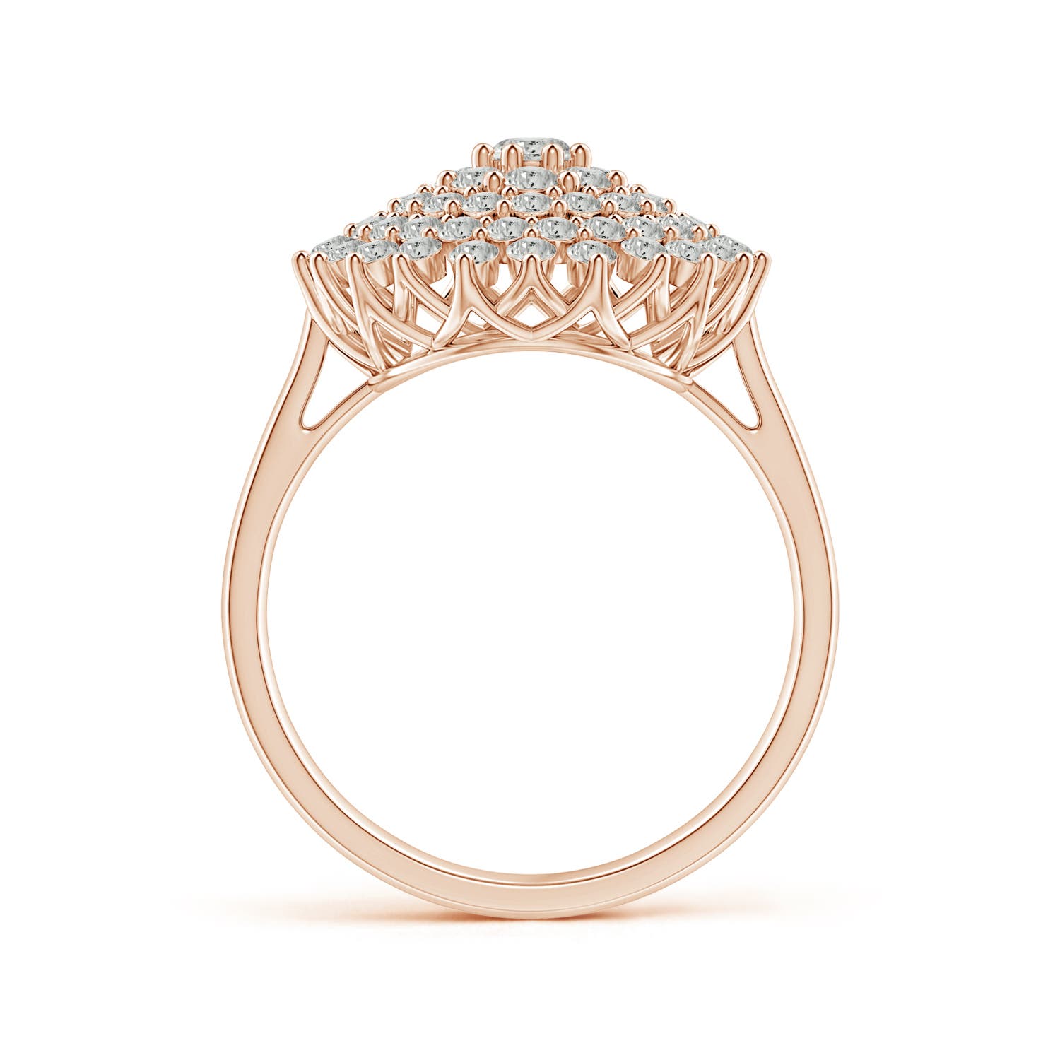 K, I3 / 1.35 CT / 14 KT Rose Gold