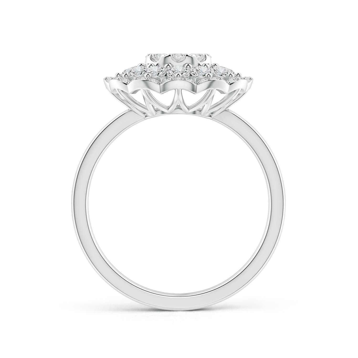 H, SI2 / 1.02 CT / 14 KT White Gold