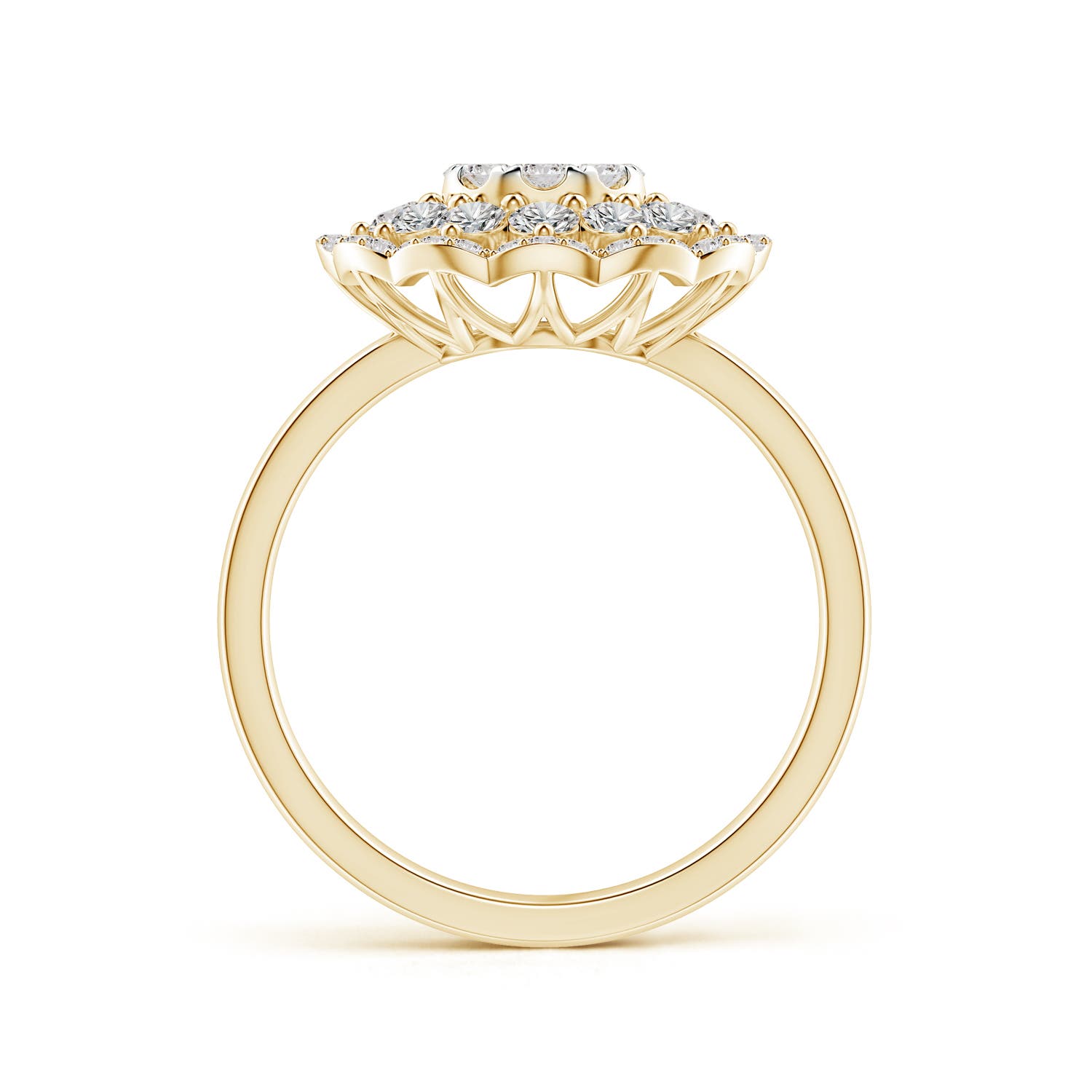 I-J, I1-I2 / 1.02 CT / 14 KT Yellow Gold