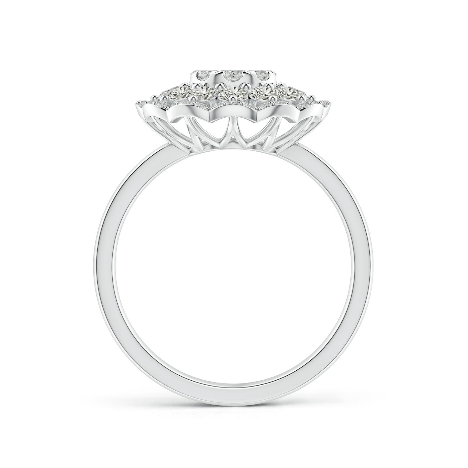 K, I3 / 1.02 CT / 14 KT White Gold