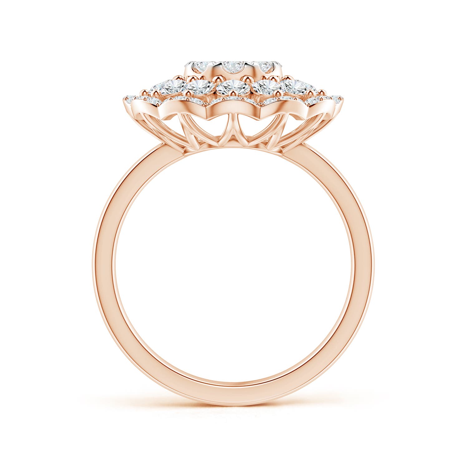 F-G, VS / 1.48 CT / 14 KT Rose Gold