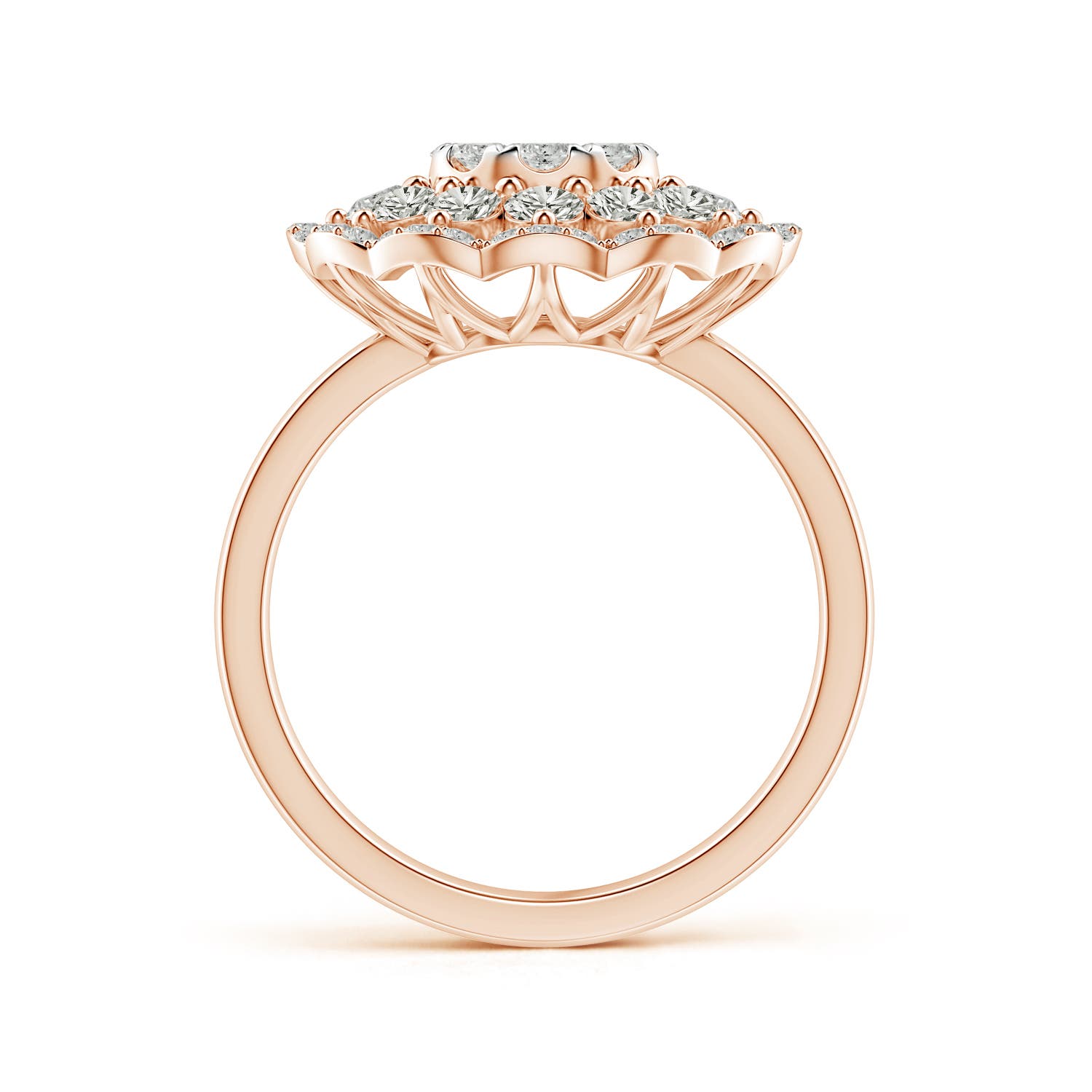 K, I3 / 1.49 CT / 14 KT Rose Gold