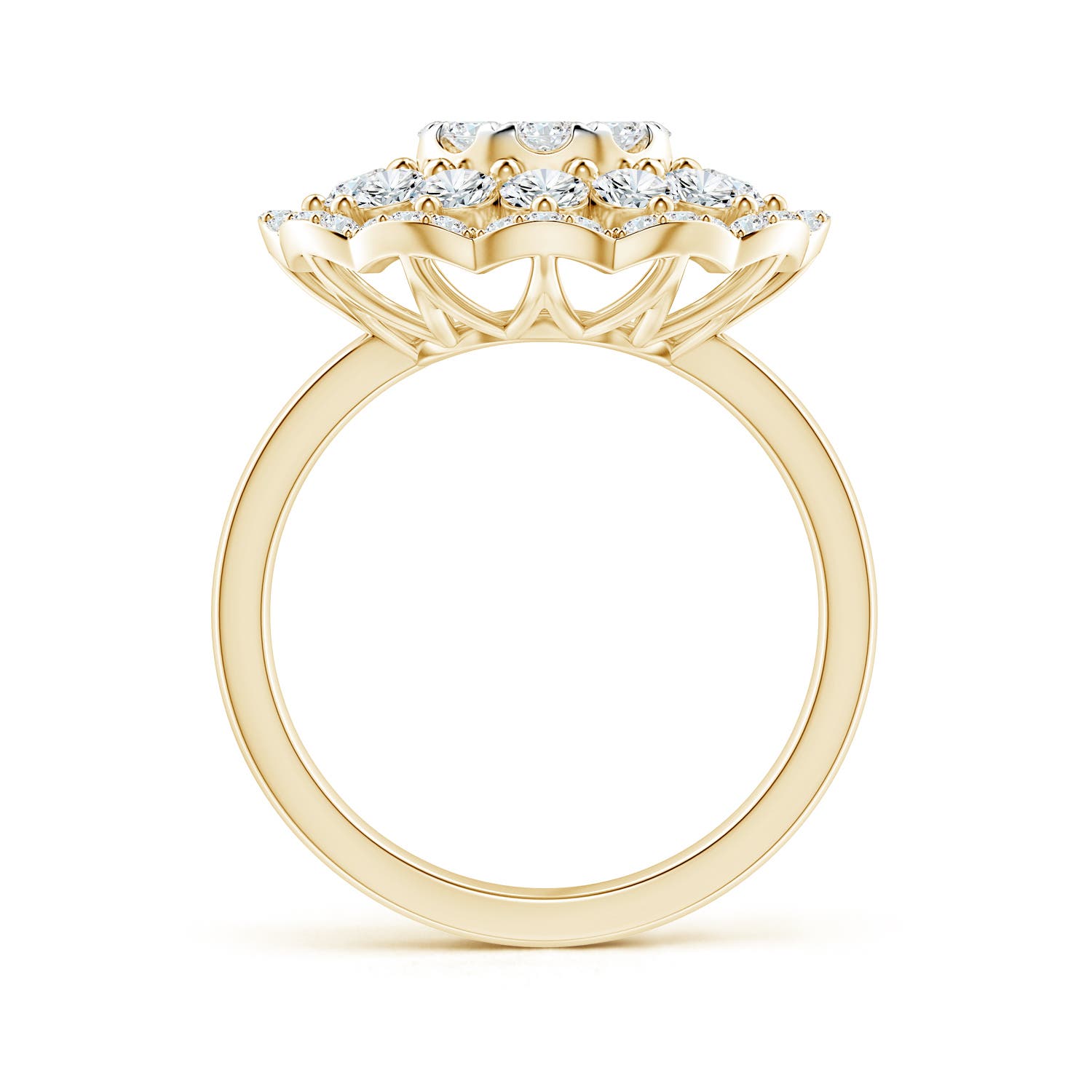 G, VS2 / 1.9 CT / 14 KT Yellow Gold