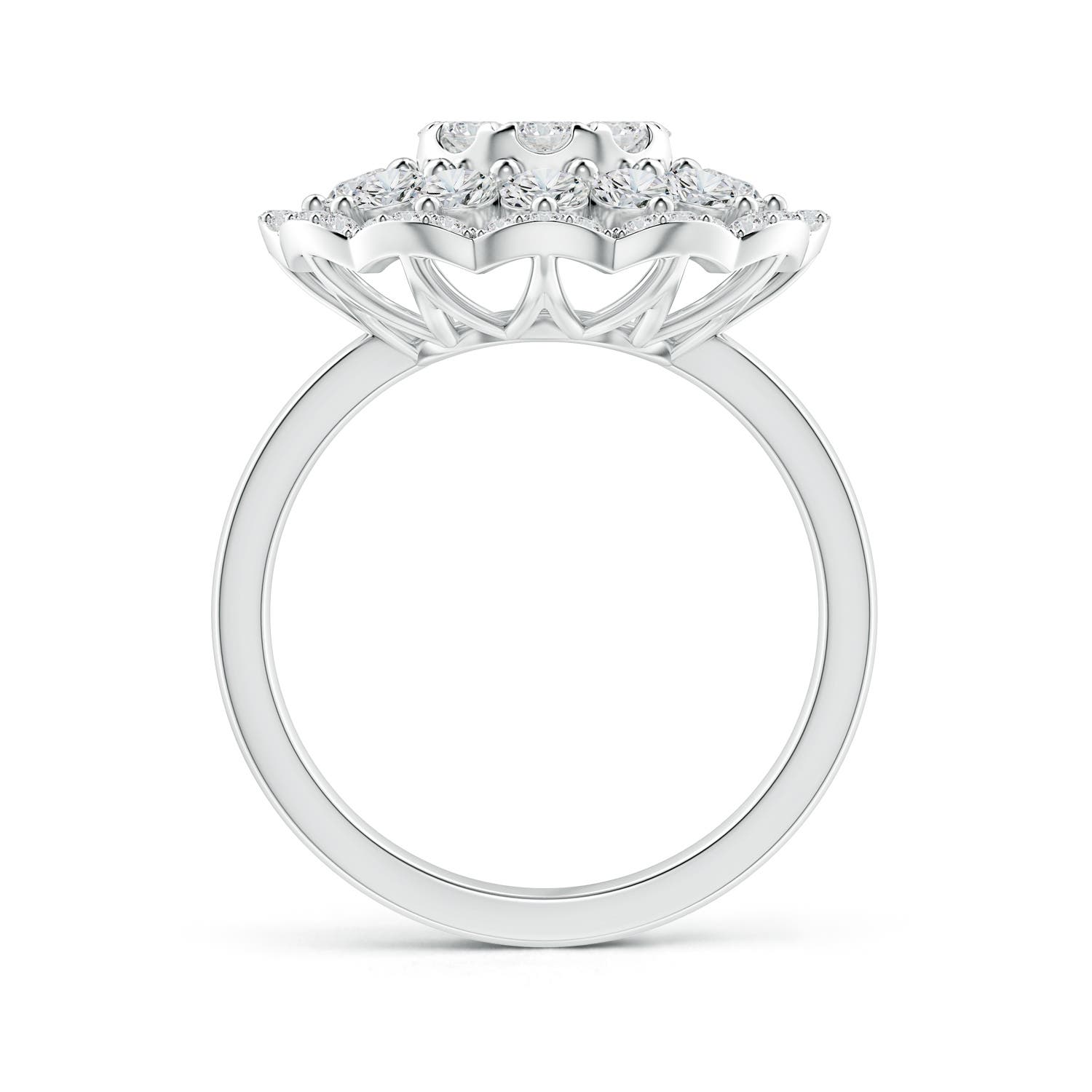 H, SI2 / 1.9 CT / 14 KT White Gold