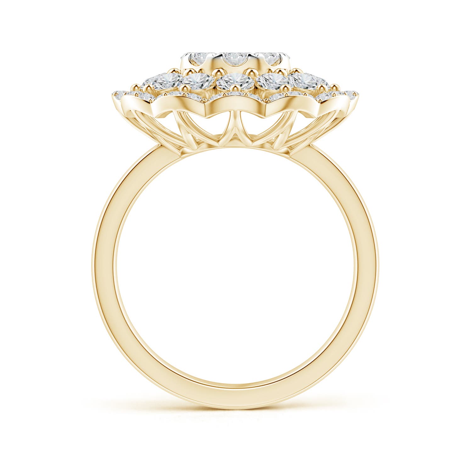 H, SI2 / 1.9 CT / 14 KT Yellow Gold