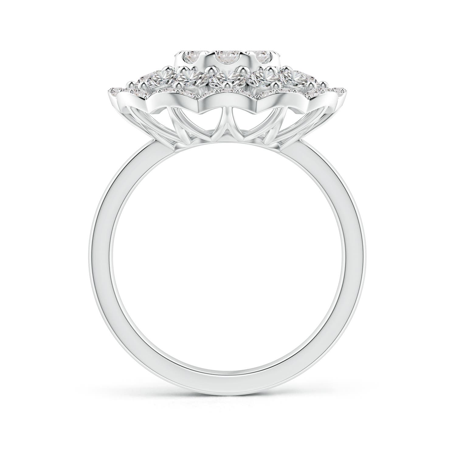 I-J, I1-I2 / 1.9 CT / 14 KT White Gold