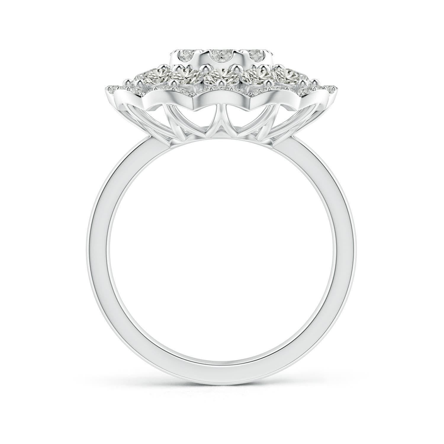 K, I3 / 1.9 CT / 14 KT White Gold