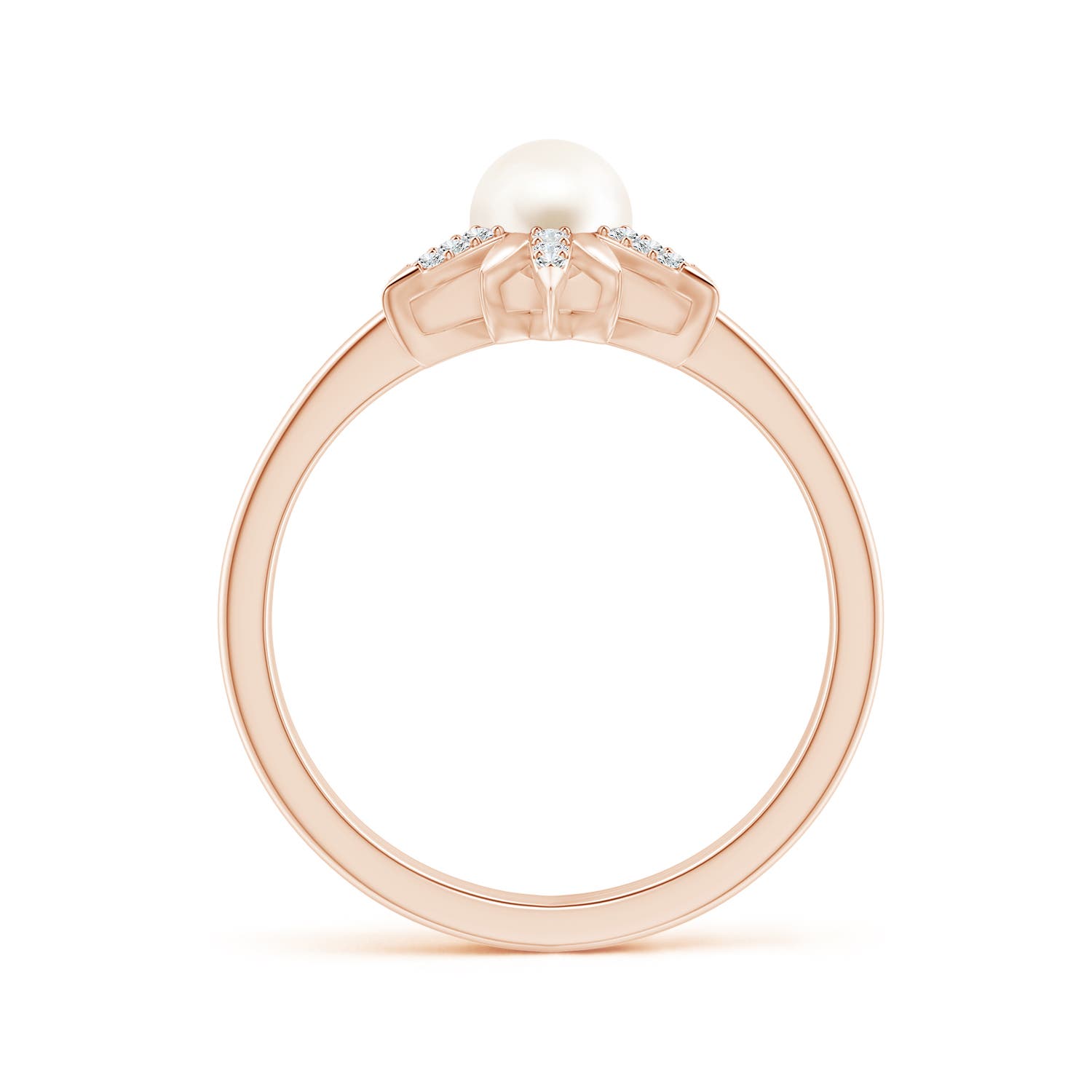 AAA / 1.07 CT / 14 KT Rose Gold