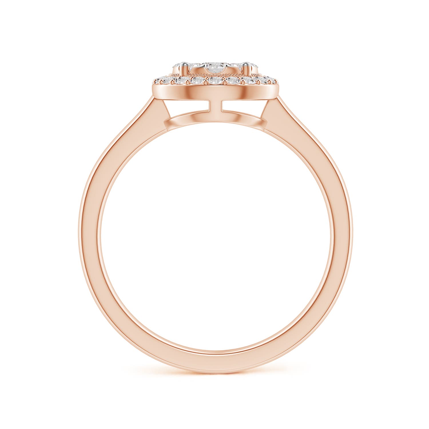 I-J, I1-I2 / 0.5 CT / 14 KT Rose Gold