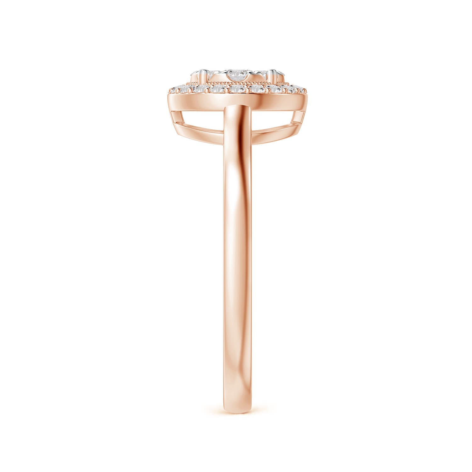 I-J, I1-I2 / 0.5 CT / 14 KT Rose Gold