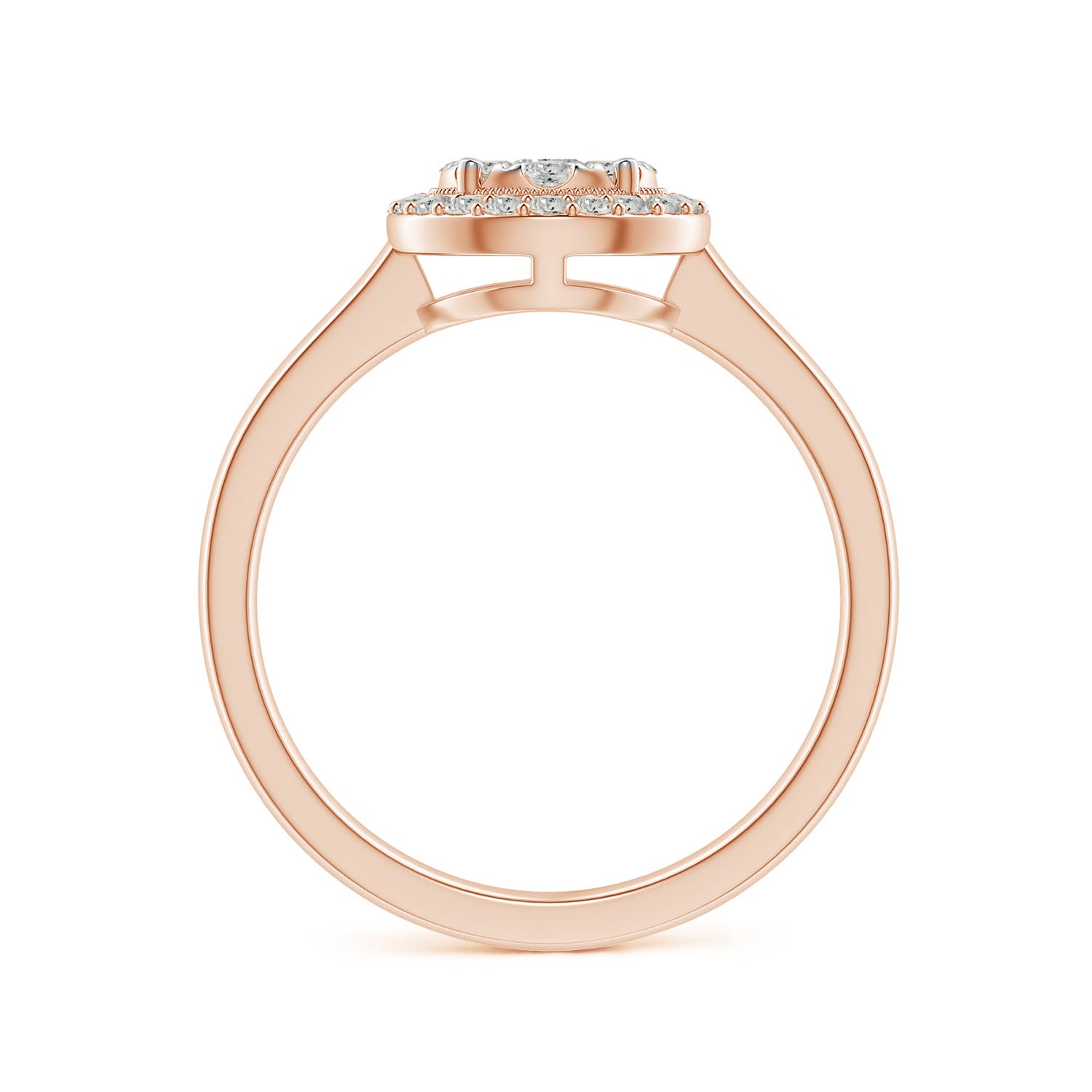 K, I3 / 0.5 CT / 14 KT Rose Gold