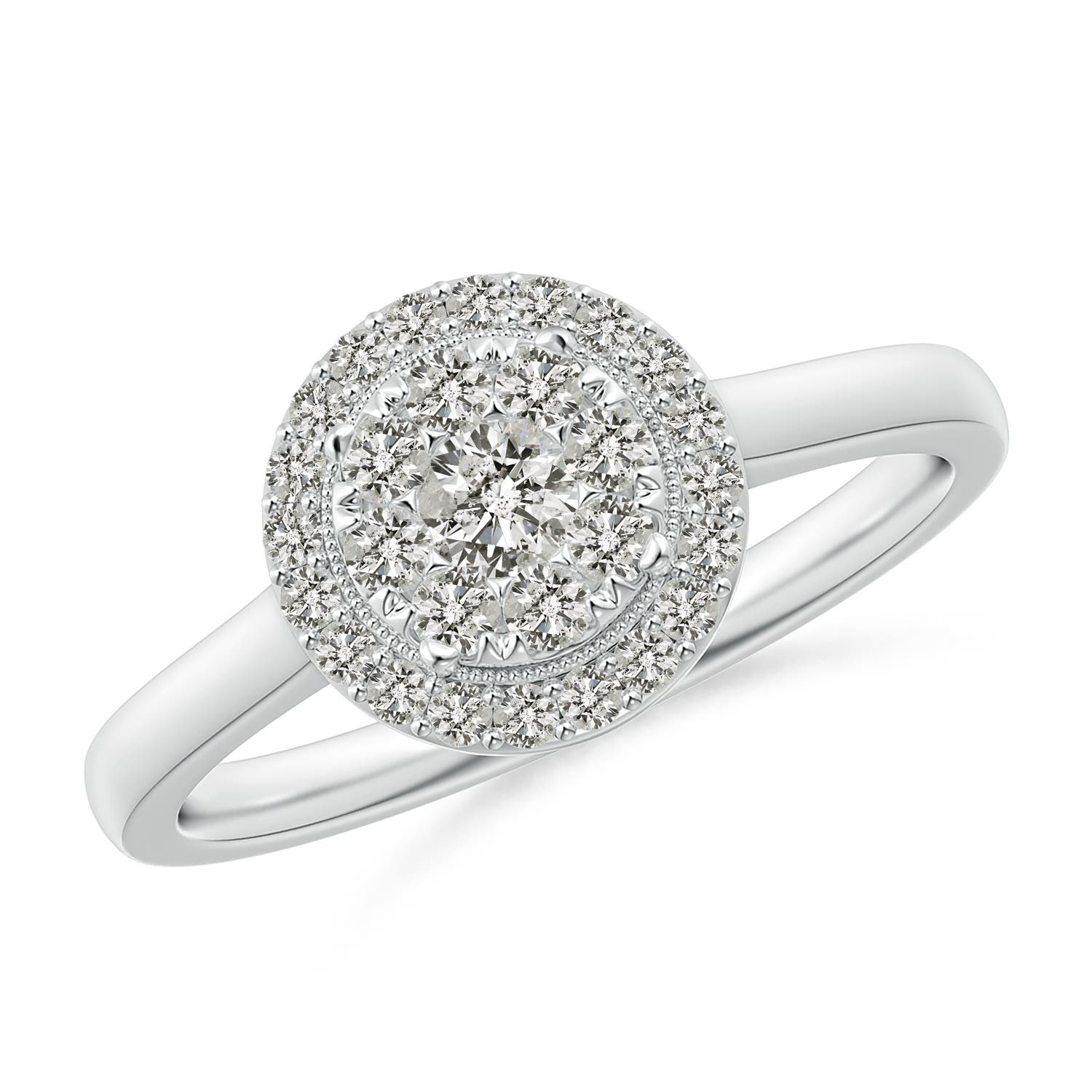 K, I3 / 0.5 CT / 14 KT White Gold