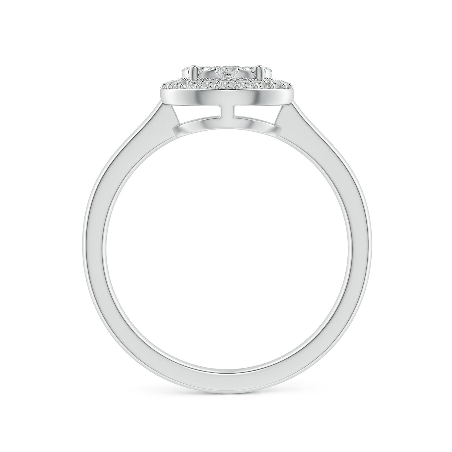 K, I3 / 0.5 CT / 14 KT White Gold