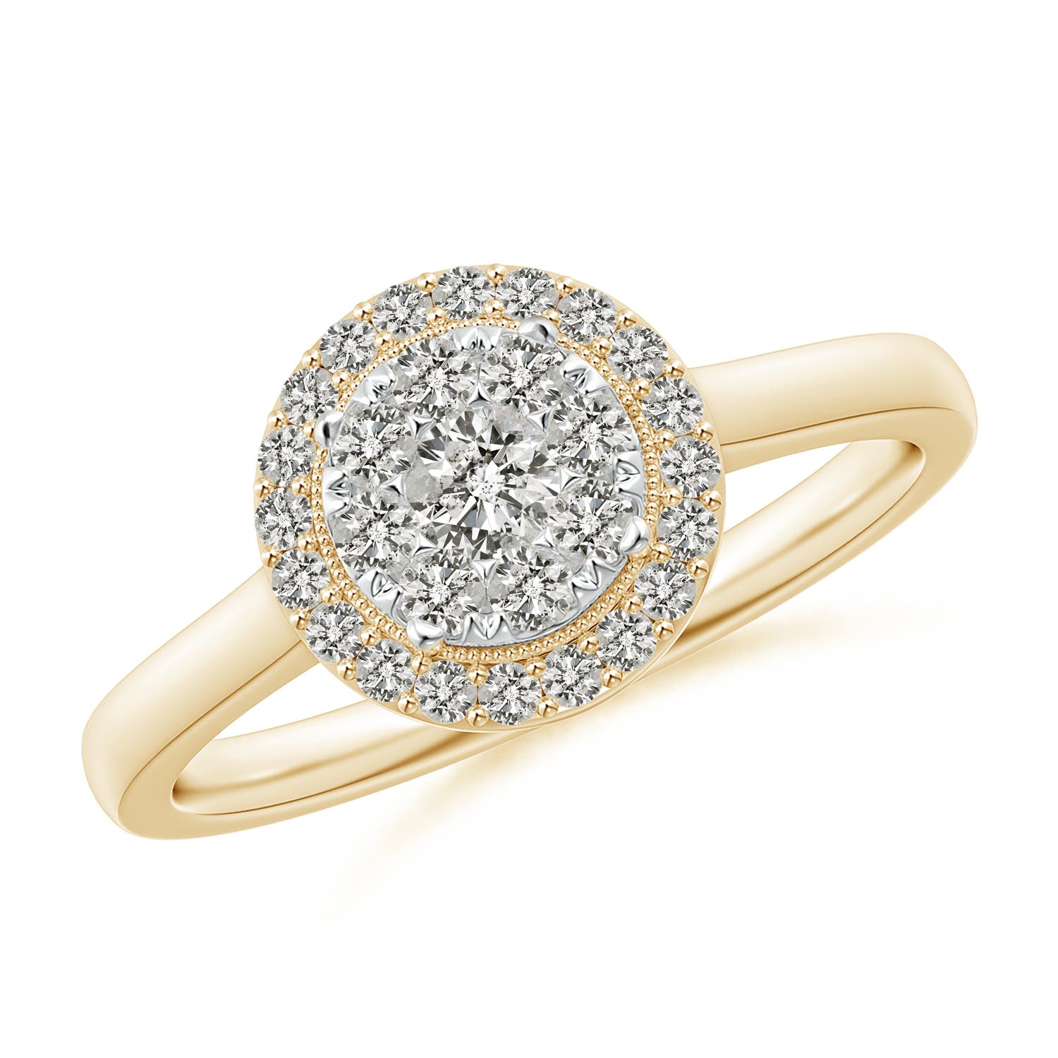 K, I3 / 0.5 CT / 14 KT Yellow Gold