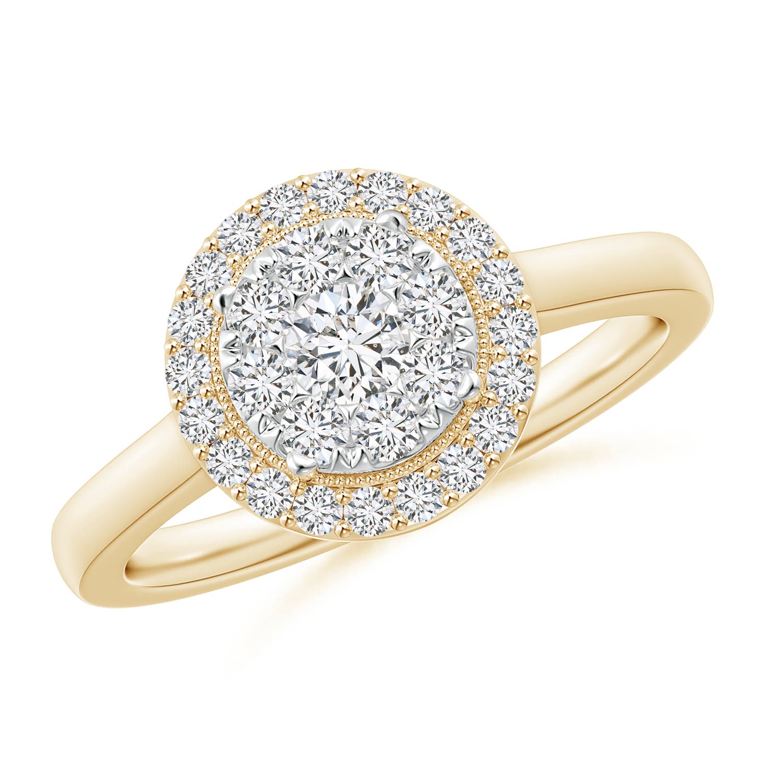 H, SI2 / 0.61 CT / 14 KT Yellow Gold