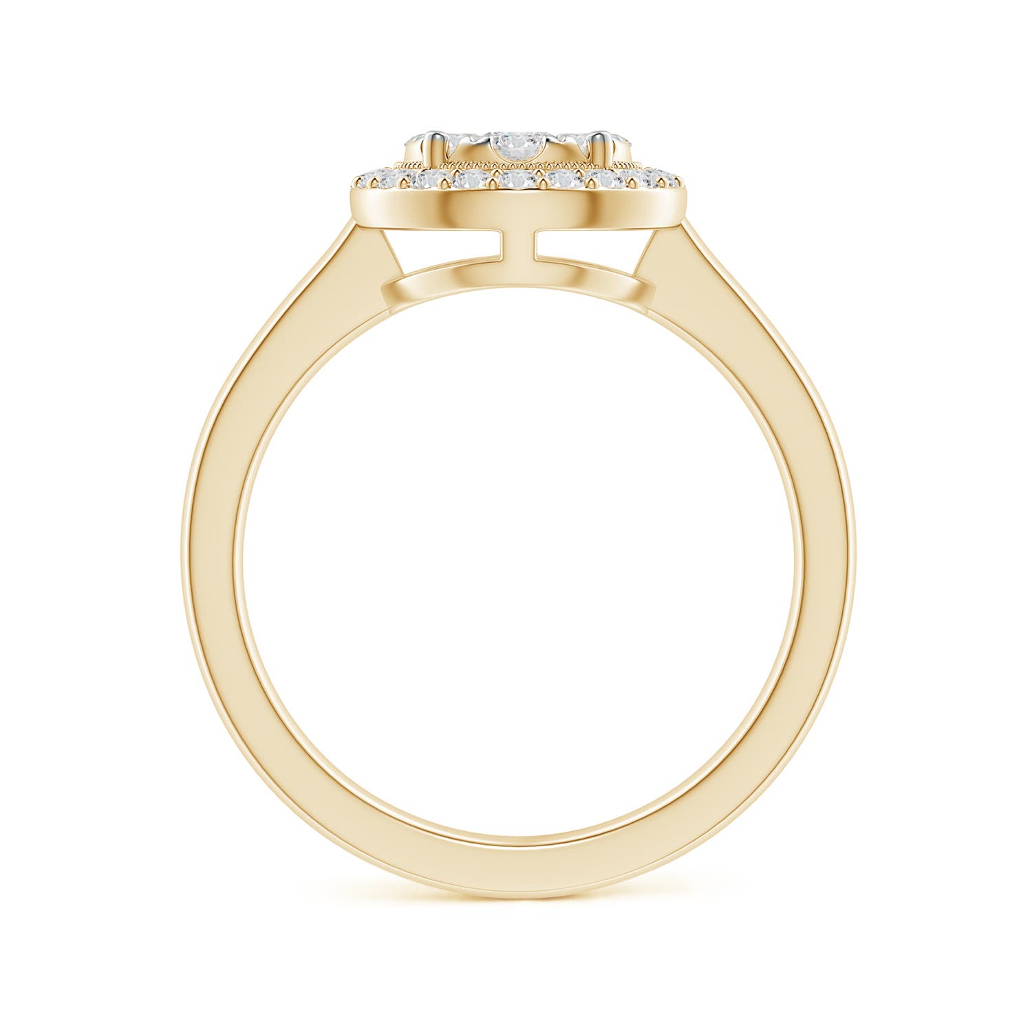 H, SI2 / 0.61 CT / 14 KT Yellow Gold