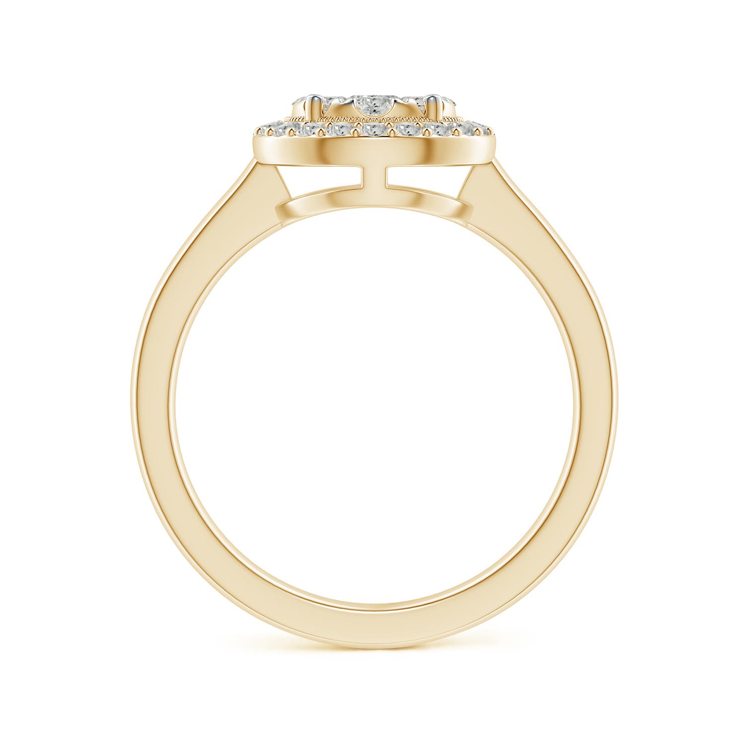 K, I3 / 0.61 CT / 14 KT Yellow Gold