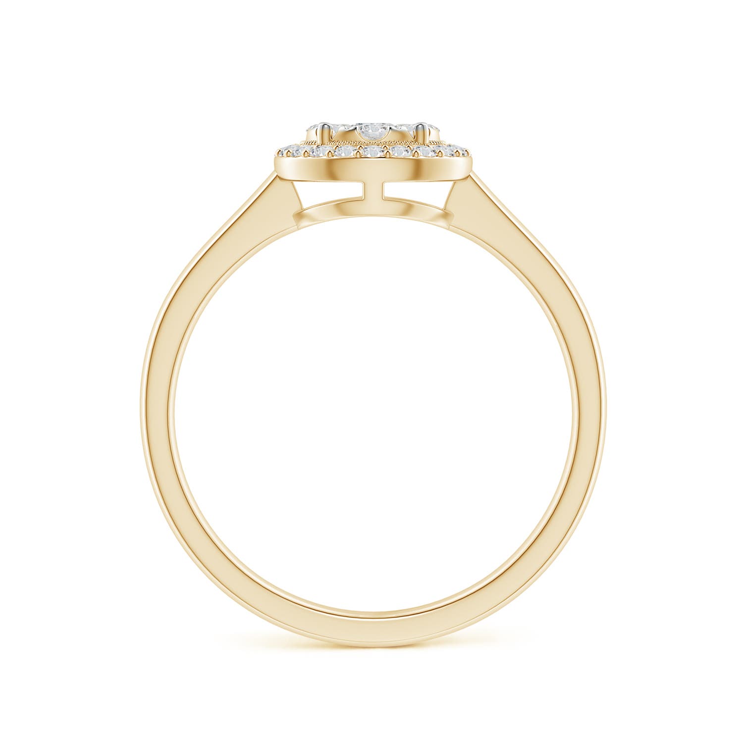 H, SI2 / 0.37 CT / 14 KT Yellow Gold