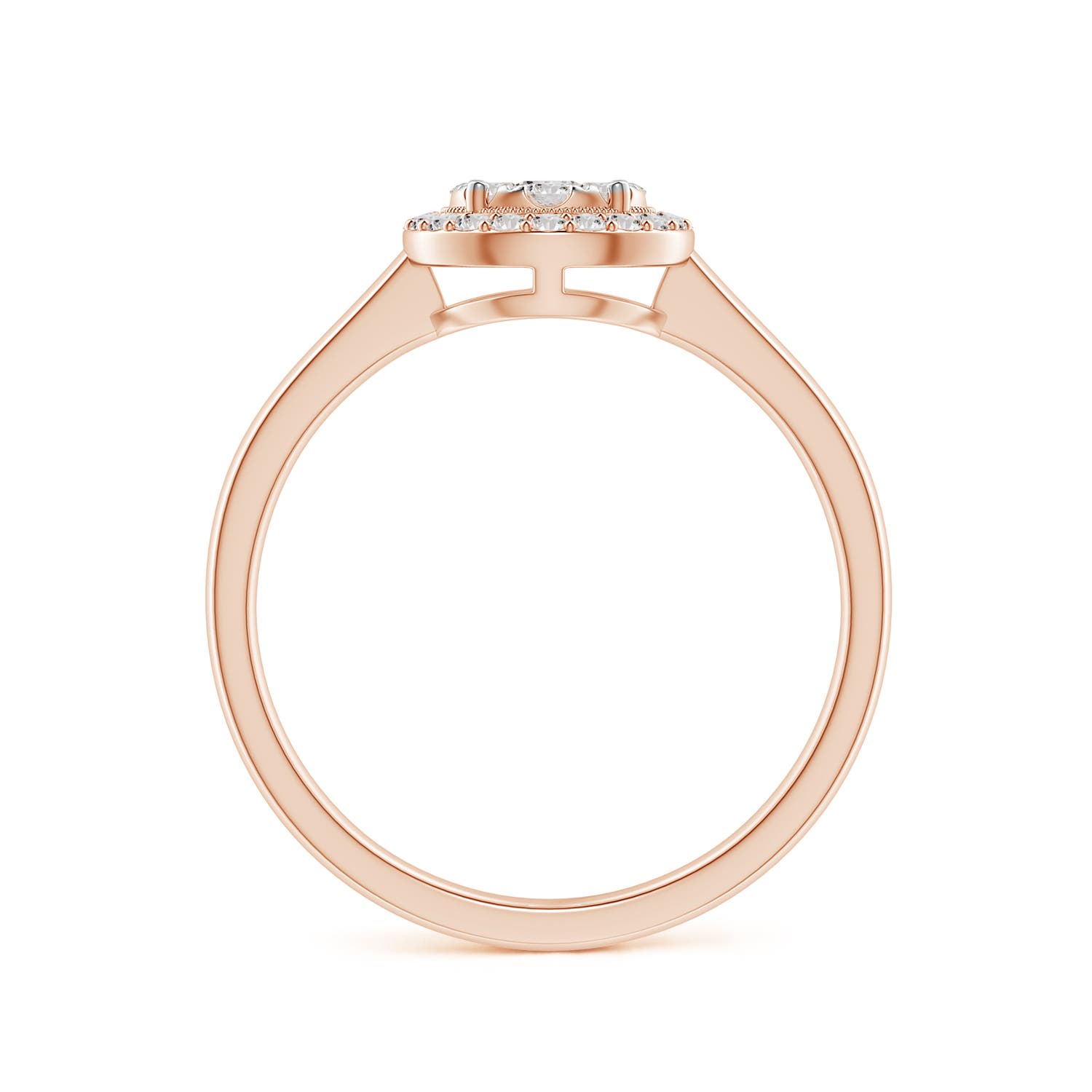 I-J, I1-I2 / 0.37 CT / 14 KT Rose Gold