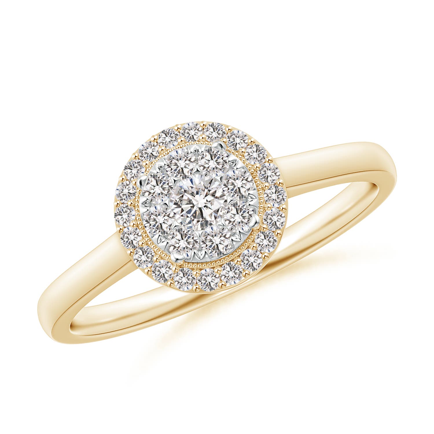 I-J, I1-I2 / 0.37 CT / 14 KT Yellow Gold