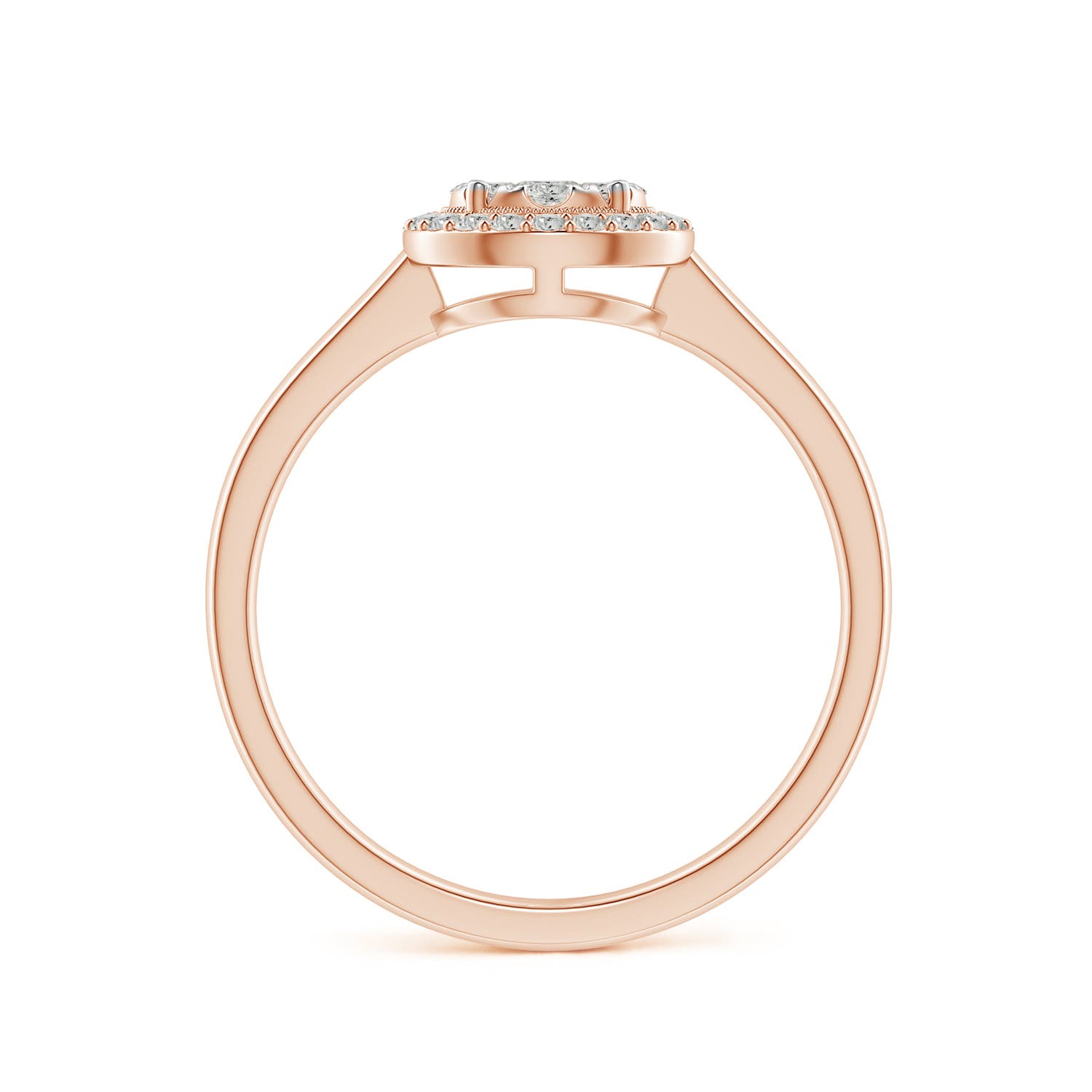 K, I3 / 0.37 CT / 14 KT Rose Gold