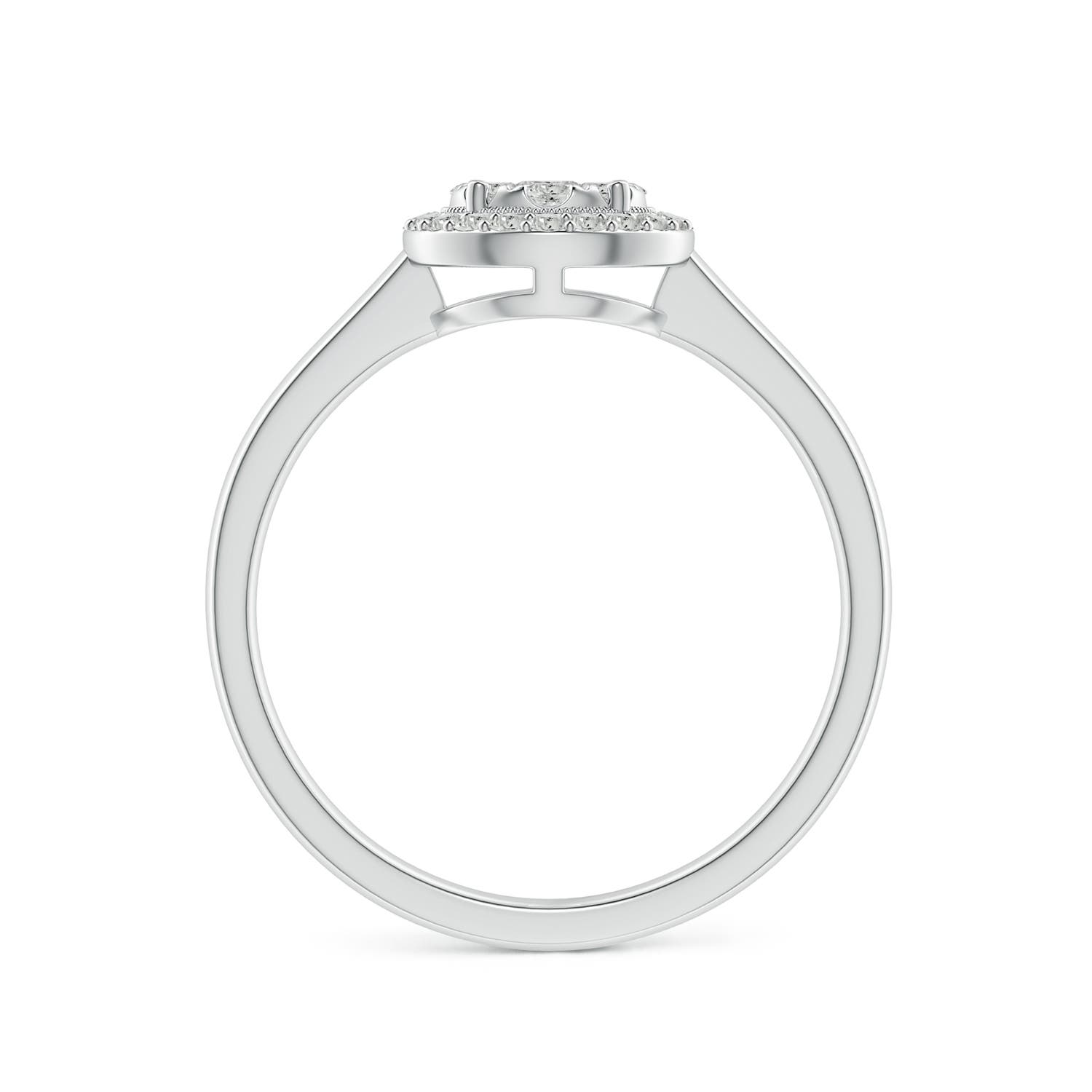 K, I3 / 0.37 CT / 14 KT White Gold