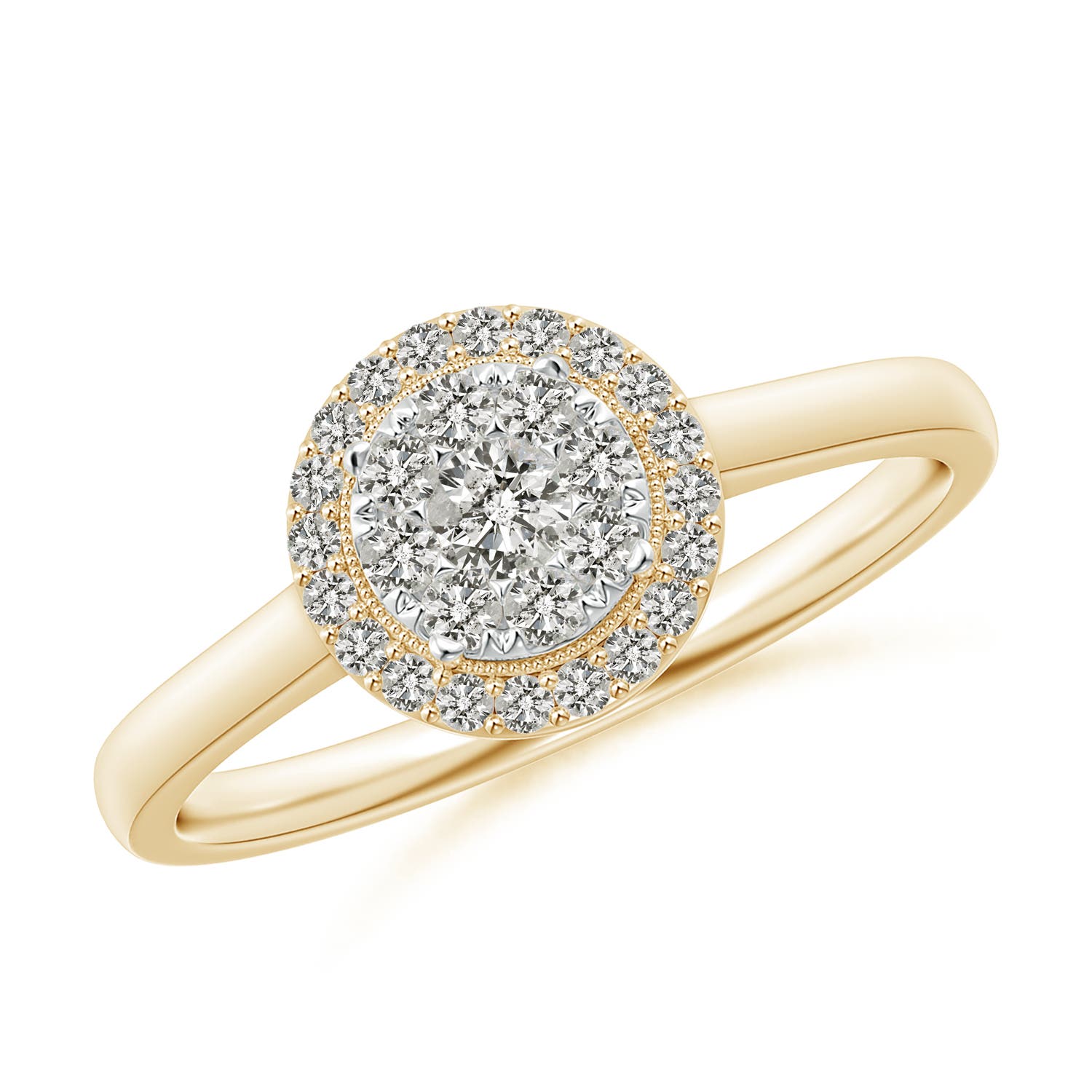 K, I3 / 0.37 CT / 14 KT Yellow Gold