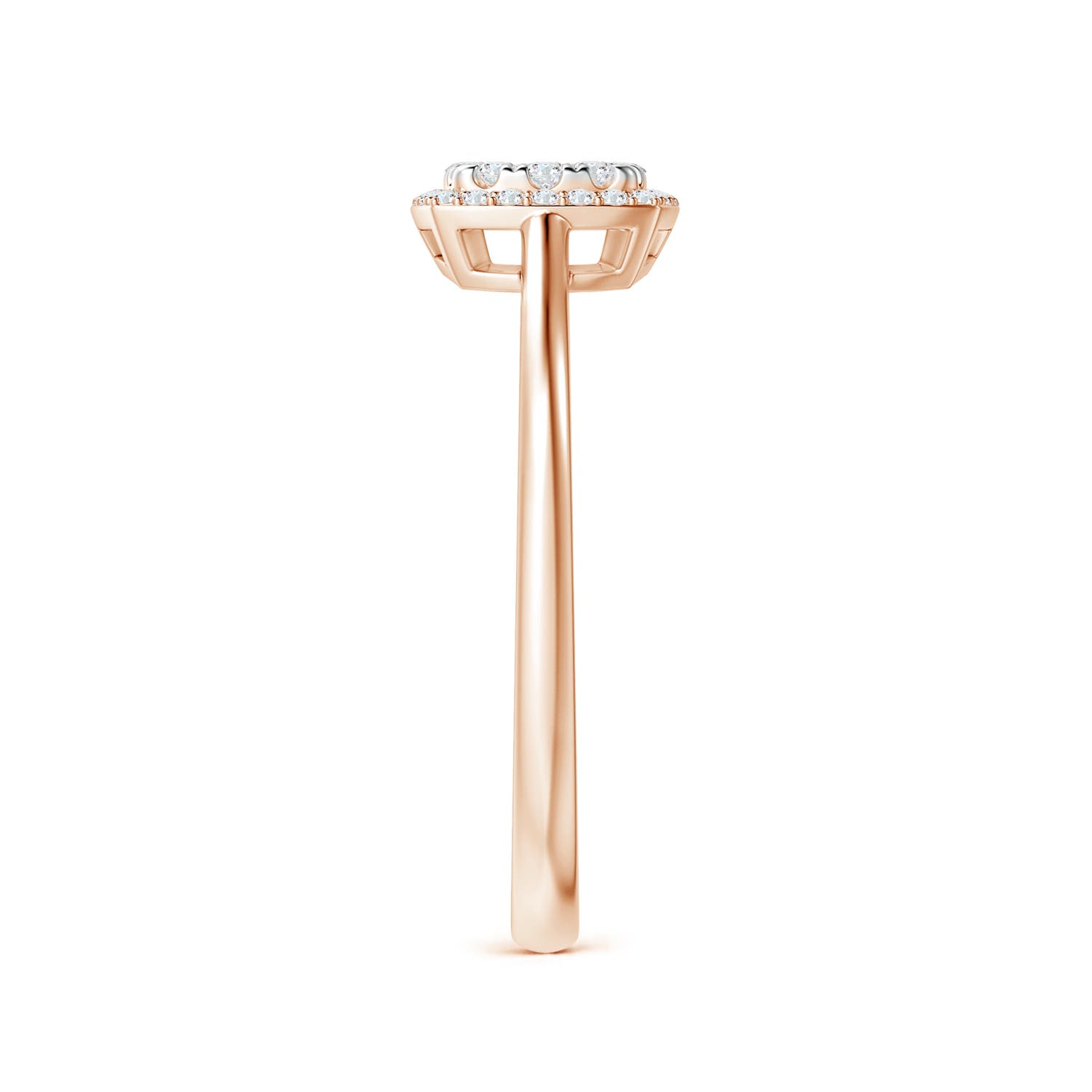 G, VS2 / 0.37 CT / 14 KT Rose Gold