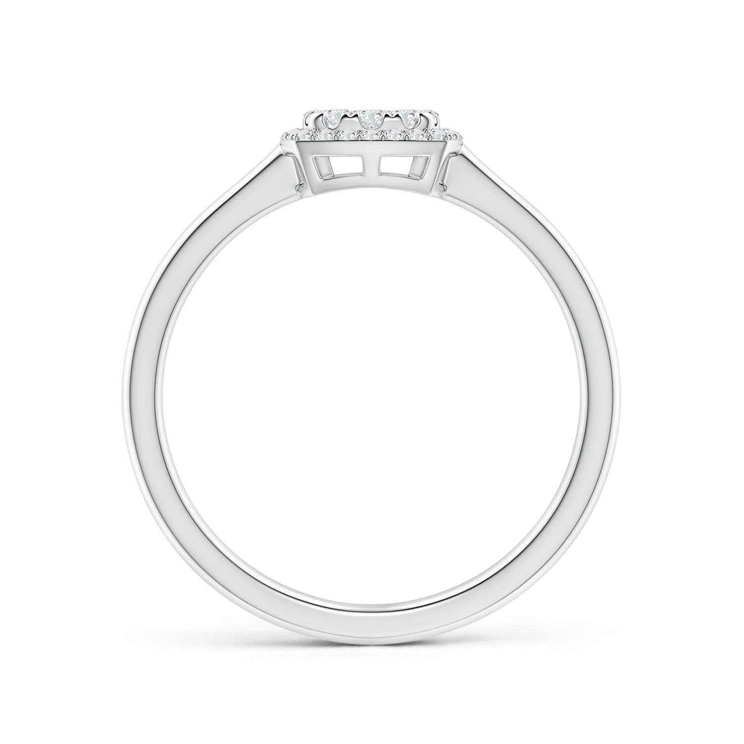 F-G, VS / 0.37 CT / 14 KT White Gold