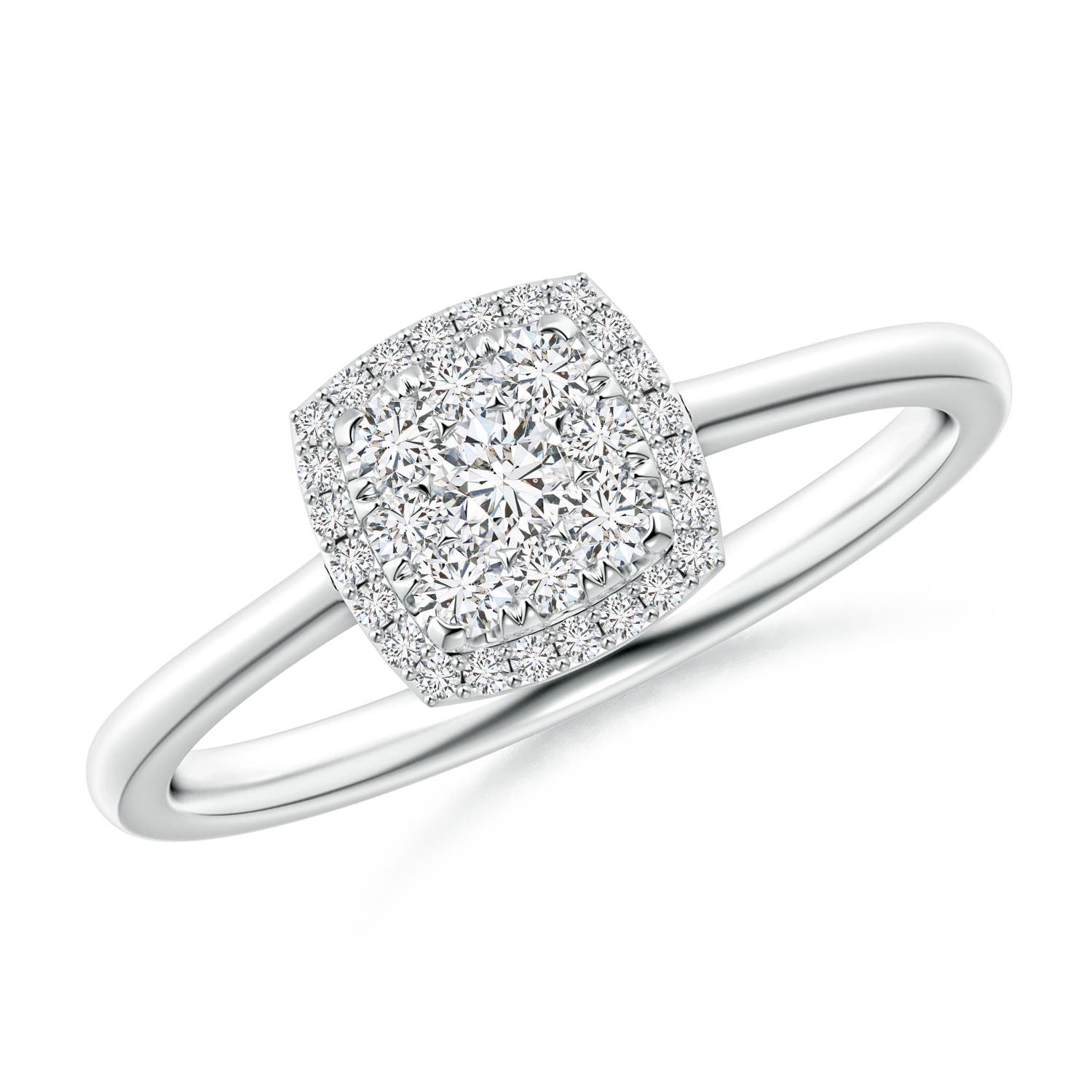 H, SI2 / 0.37 CT / 14 KT White Gold