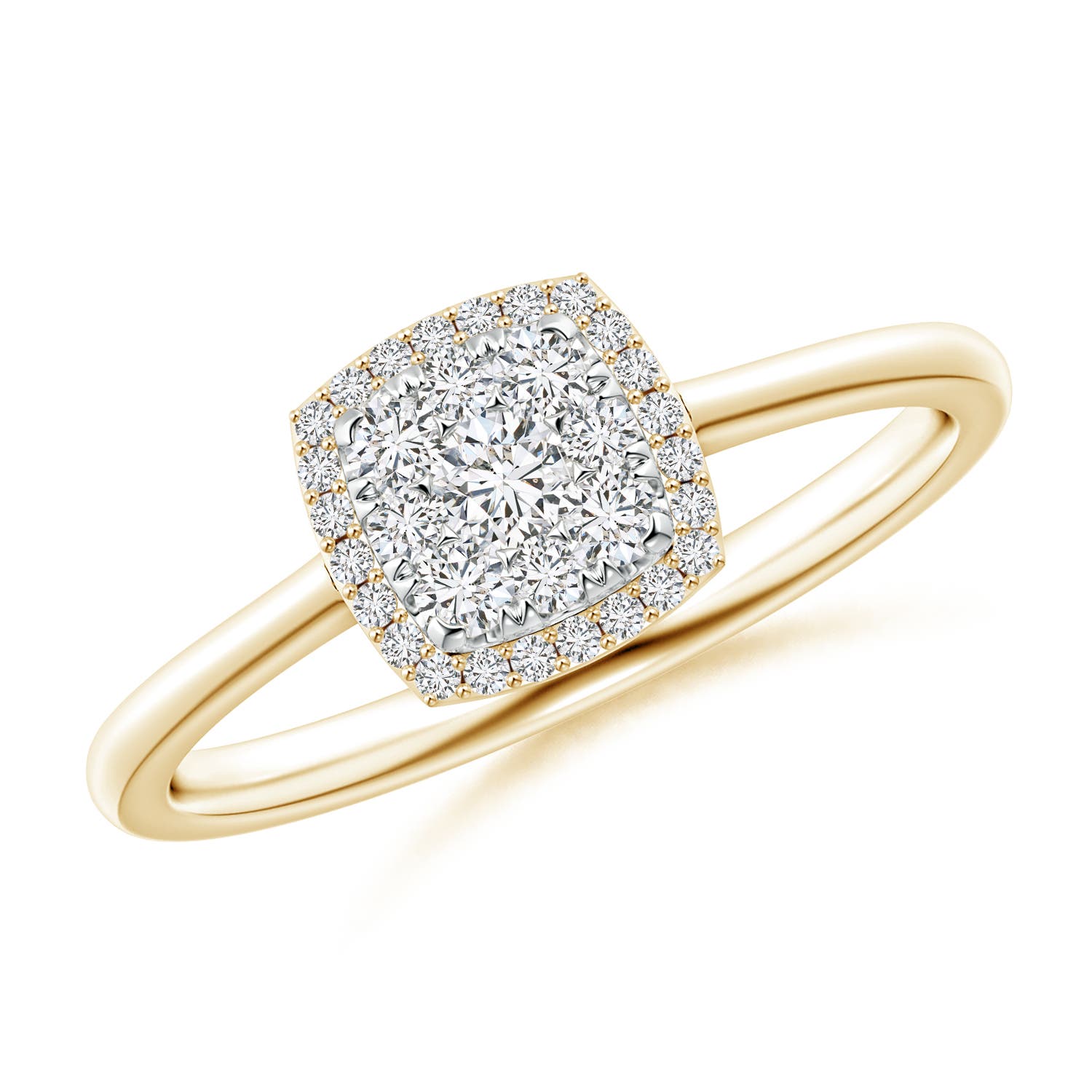 H, SI2 / 0.37 CT / 14 KT Yellow Gold