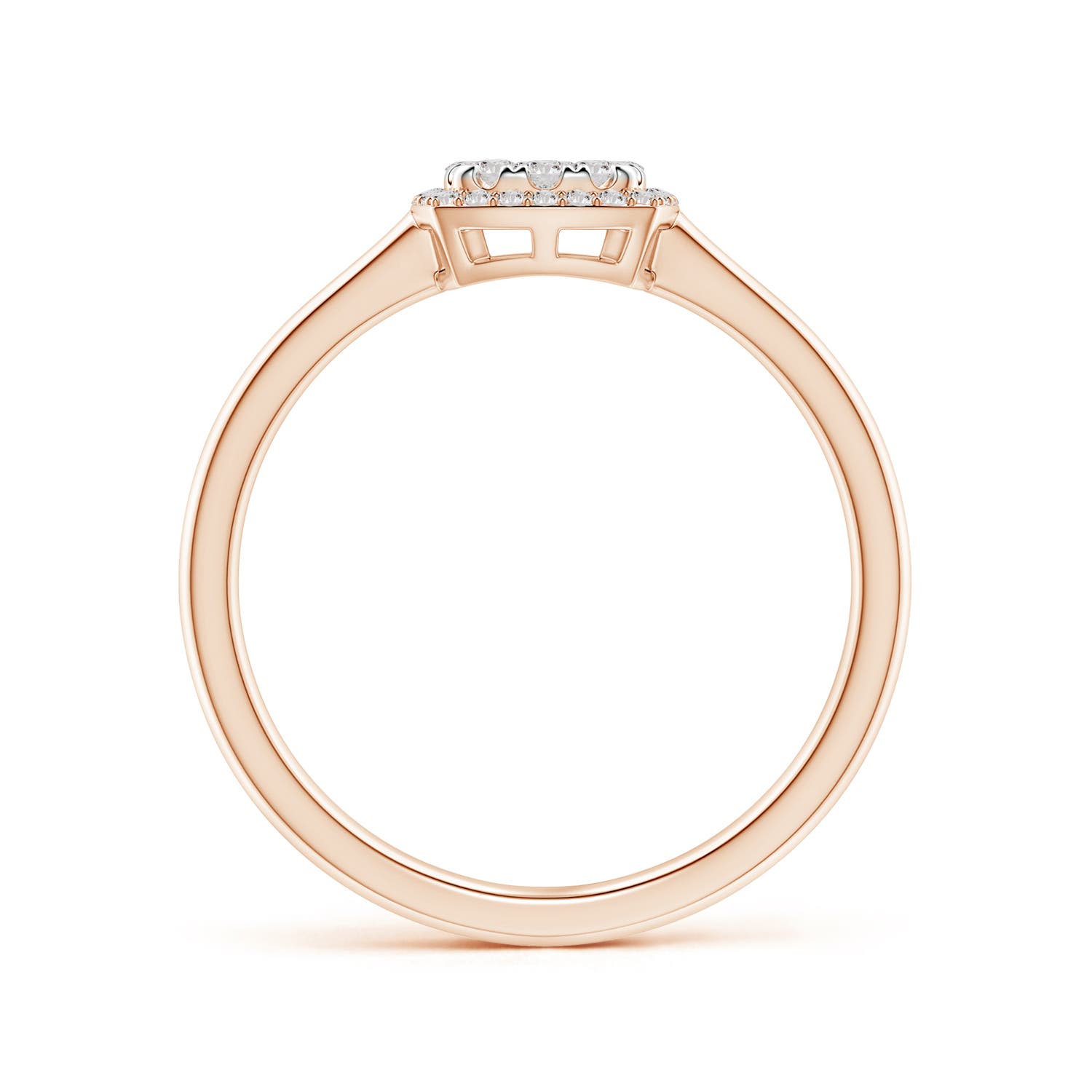 I-J, I1-I2 / 0.37 CT / 14 KT Rose Gold