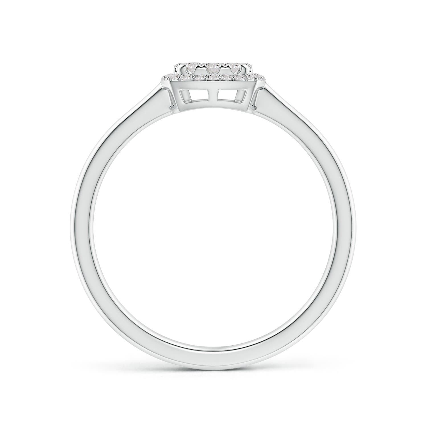 I-J, I1-I2 / 0.37 CT / 14 KT White Gold