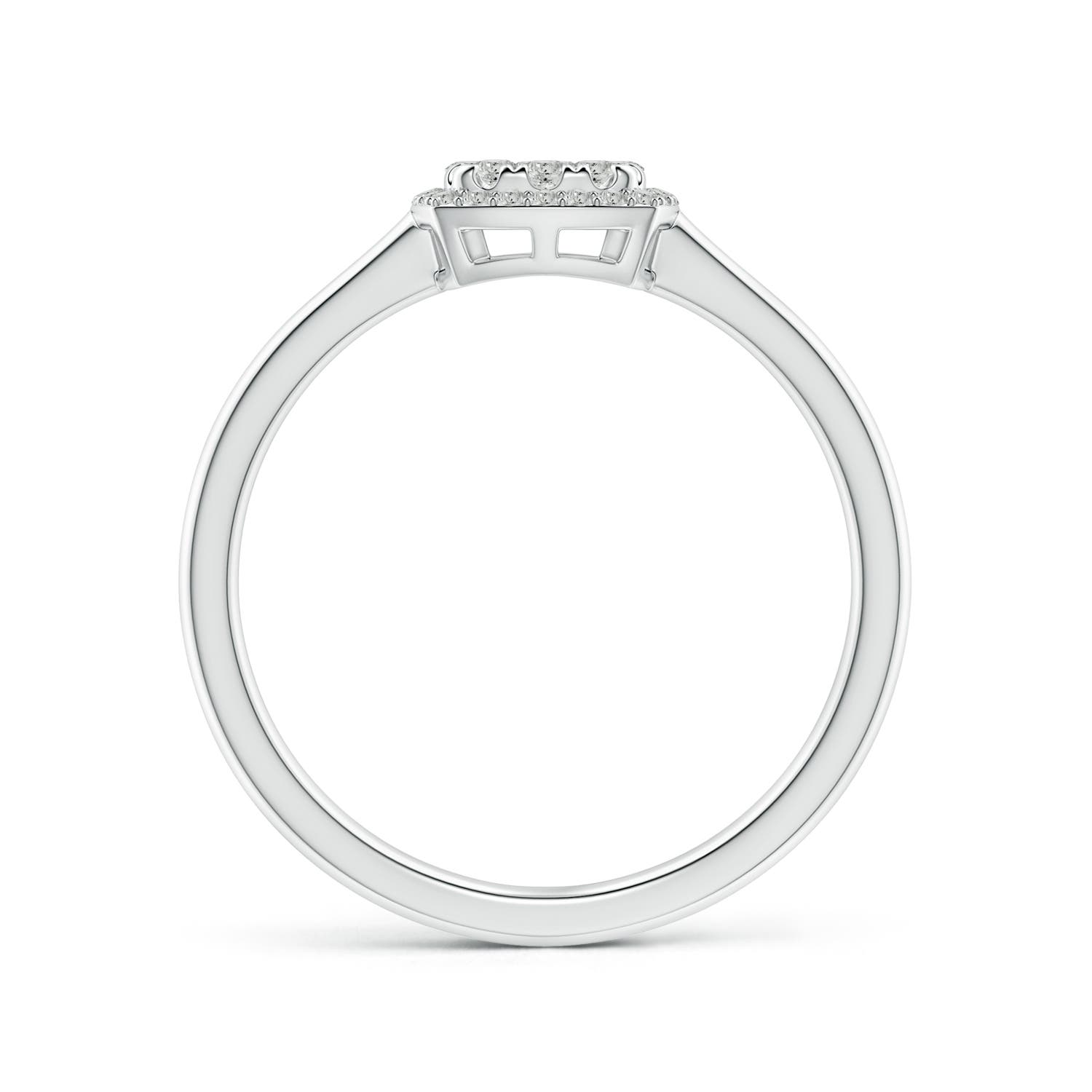 K, I3 / 0.37 CT / 14 KT White Gold