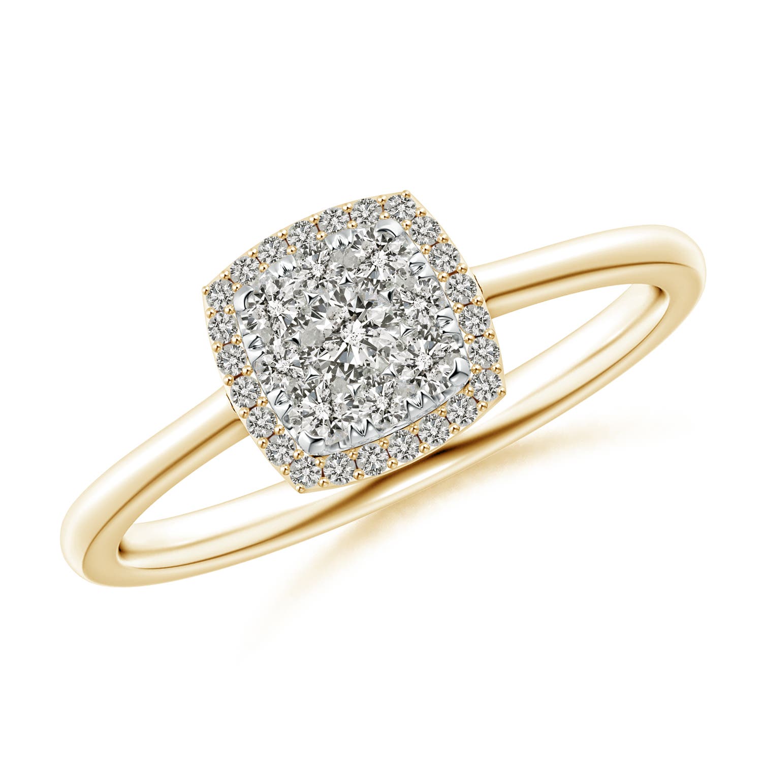 K, I3 / 0.37 CT / 14 KT Yellow Gold