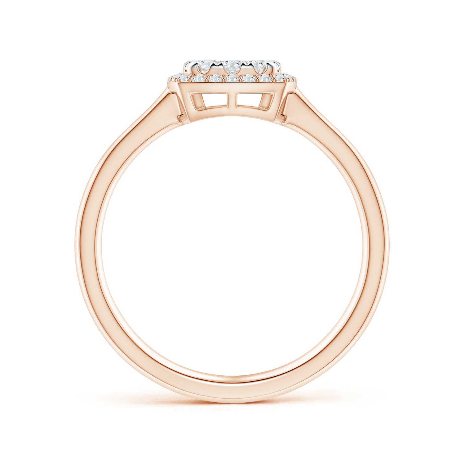 G, VS2 / 0.59 CT / 14 KT Rose Gold