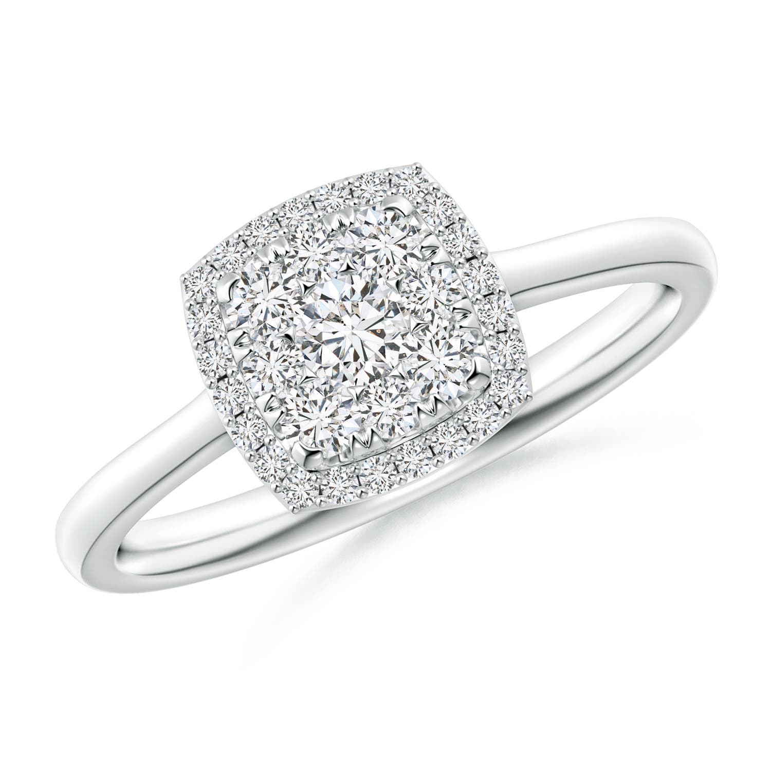 H, SI2 / 0.59 CT / 14 KT White Gold