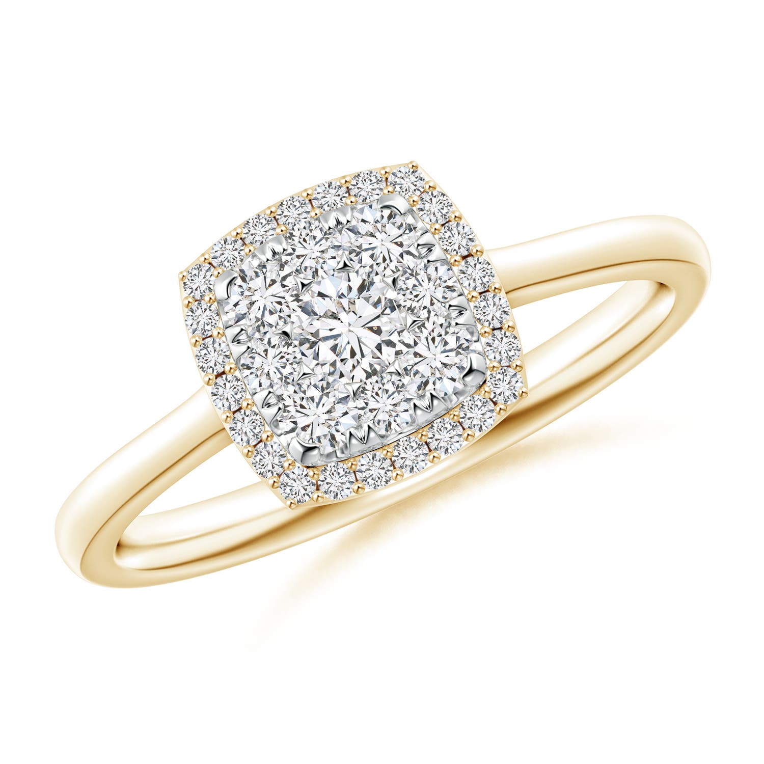 H, SI2 / 0.59 CT / 14 KT Yellow Gold