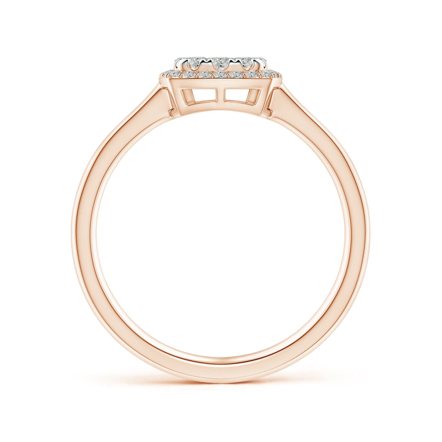 K, I3 / 0.59 CT / 14 KT Rose Gold