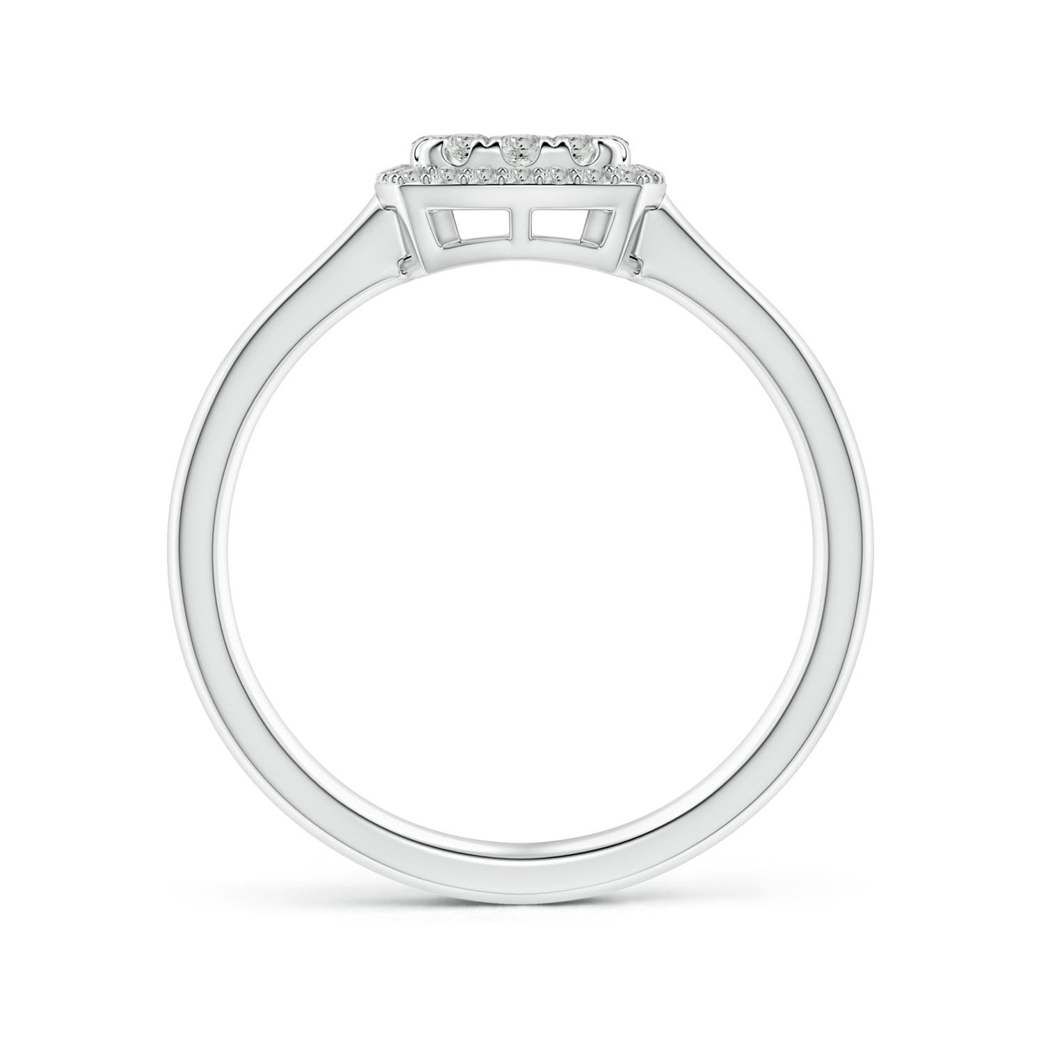 K, I3 / 0.59 CT / 14 KT White Gold