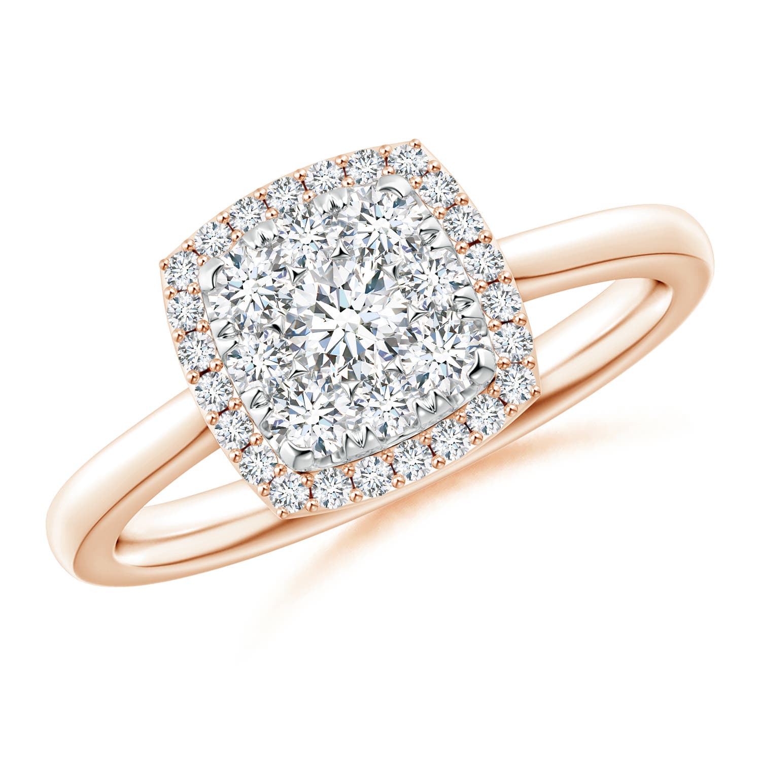 F-G, VS / 0.76 CT / 14 KT Rose Gold