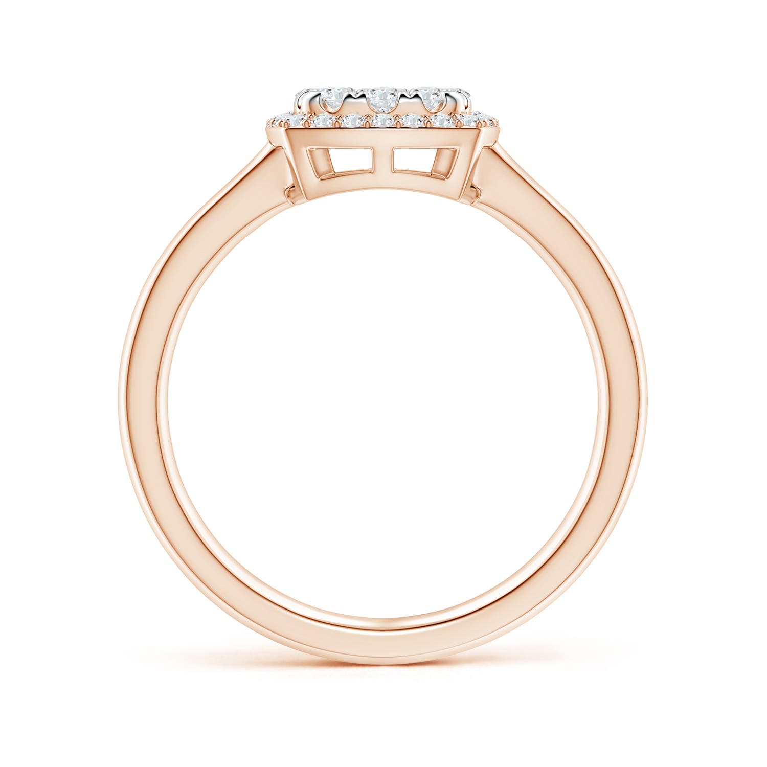 F-G, VS / 0.76 CT / 14 KT Rose Gold